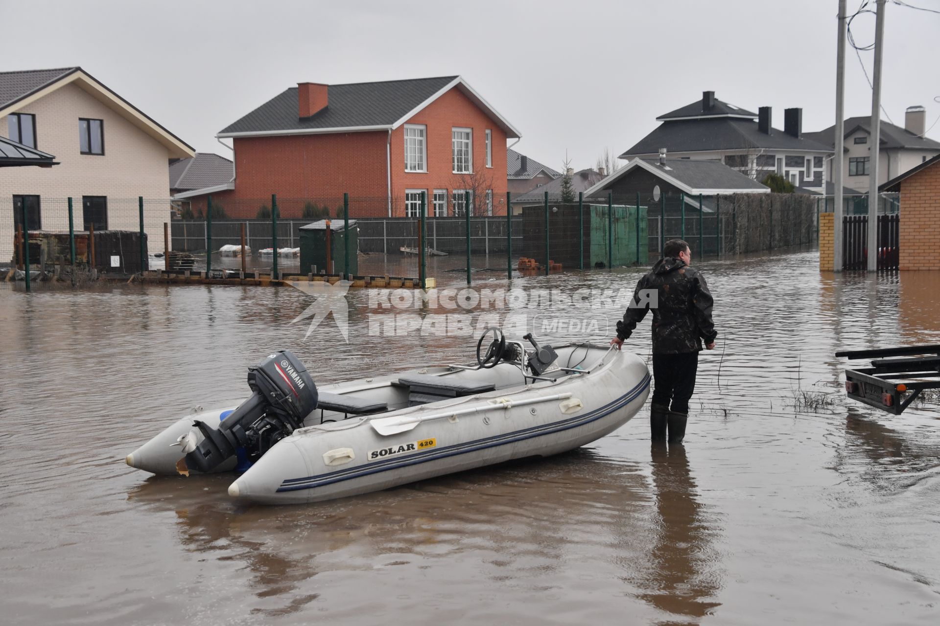 Половодье в Оренбурге