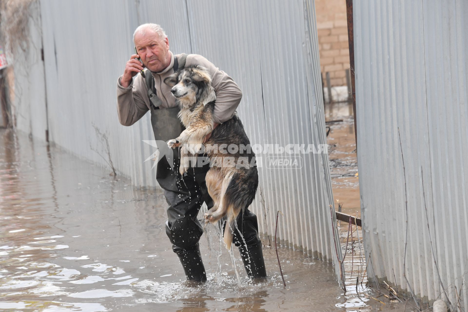 Половодье в Оренбурге