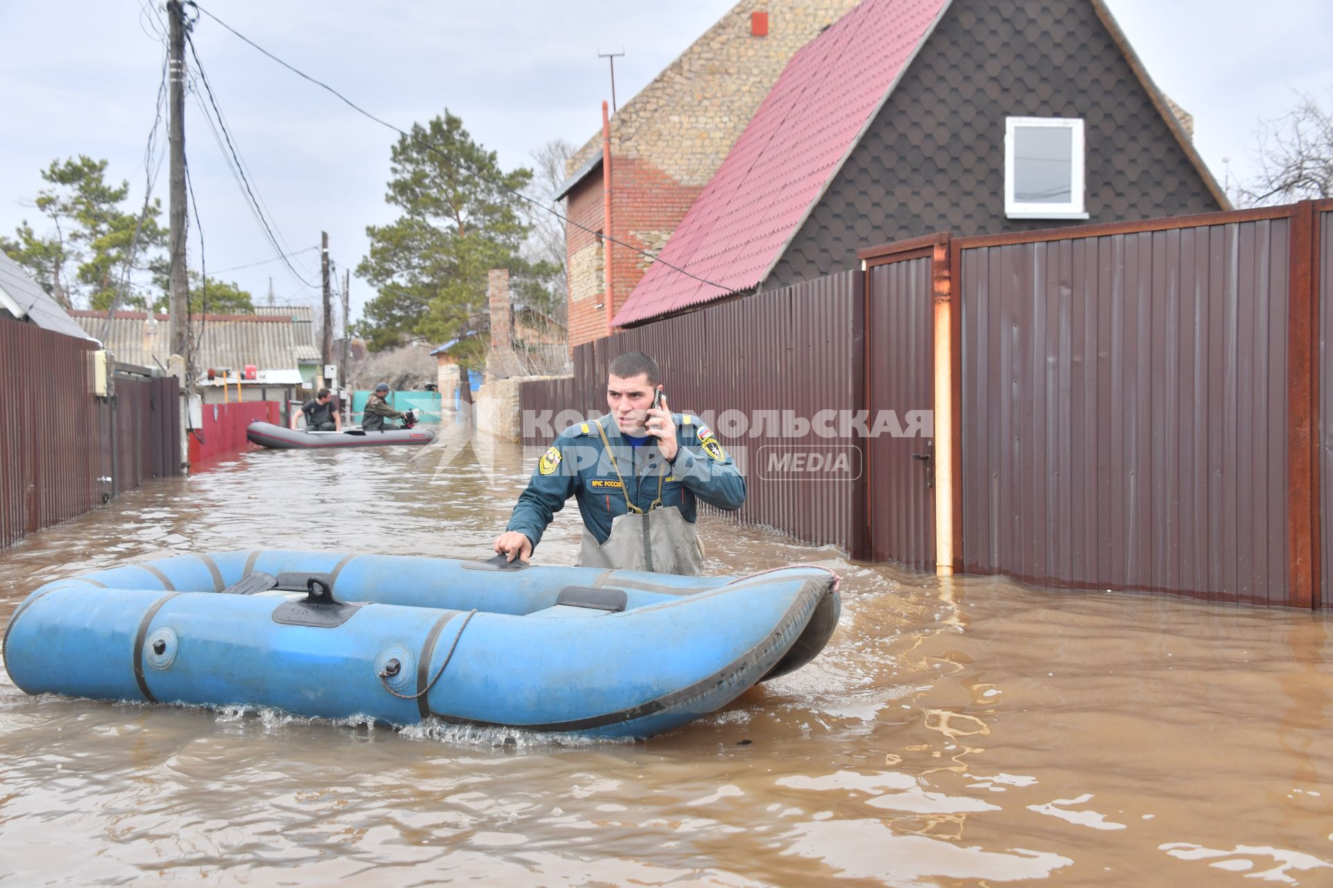 Половодье в Оренбурге