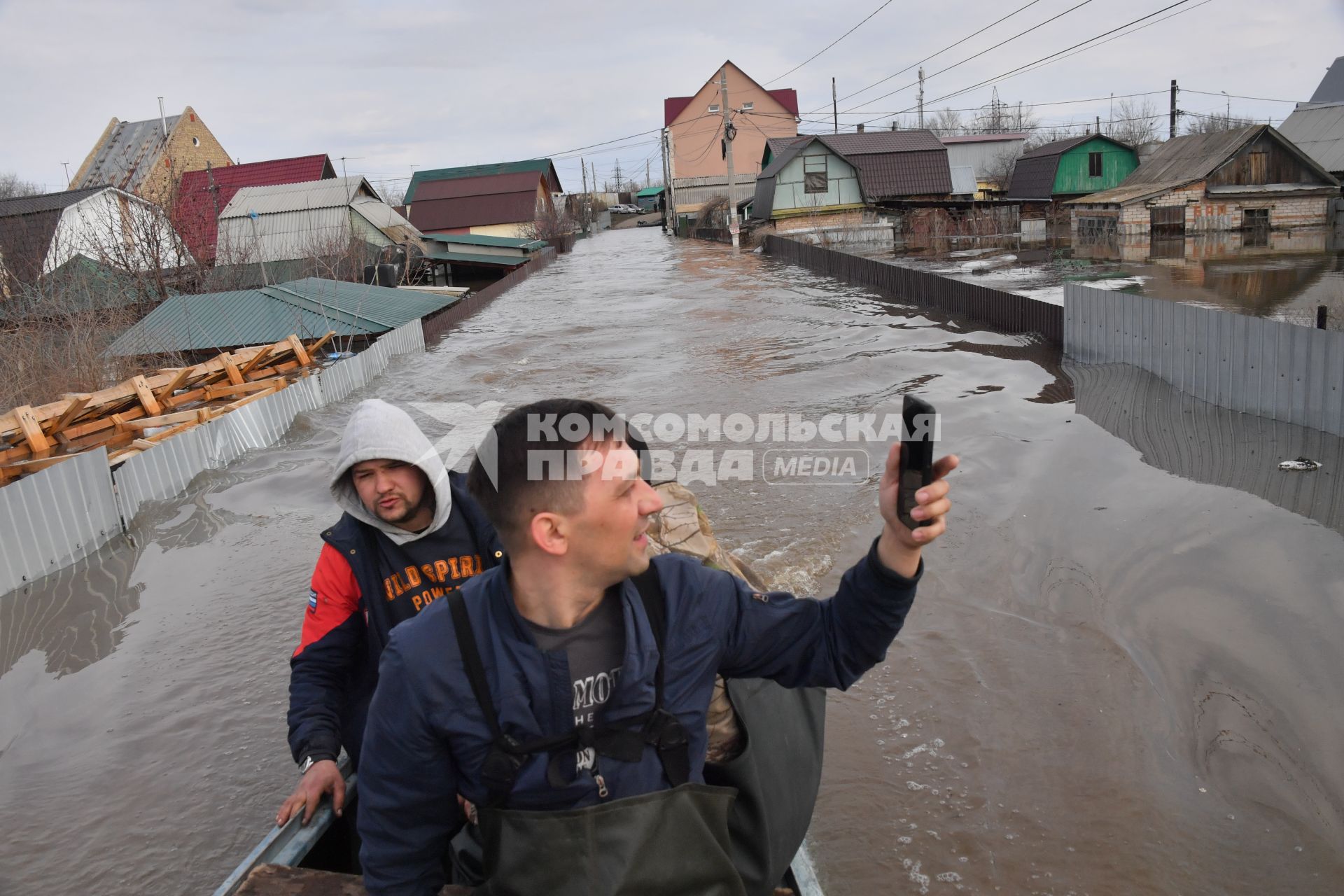 Наводнение в Оренбурге