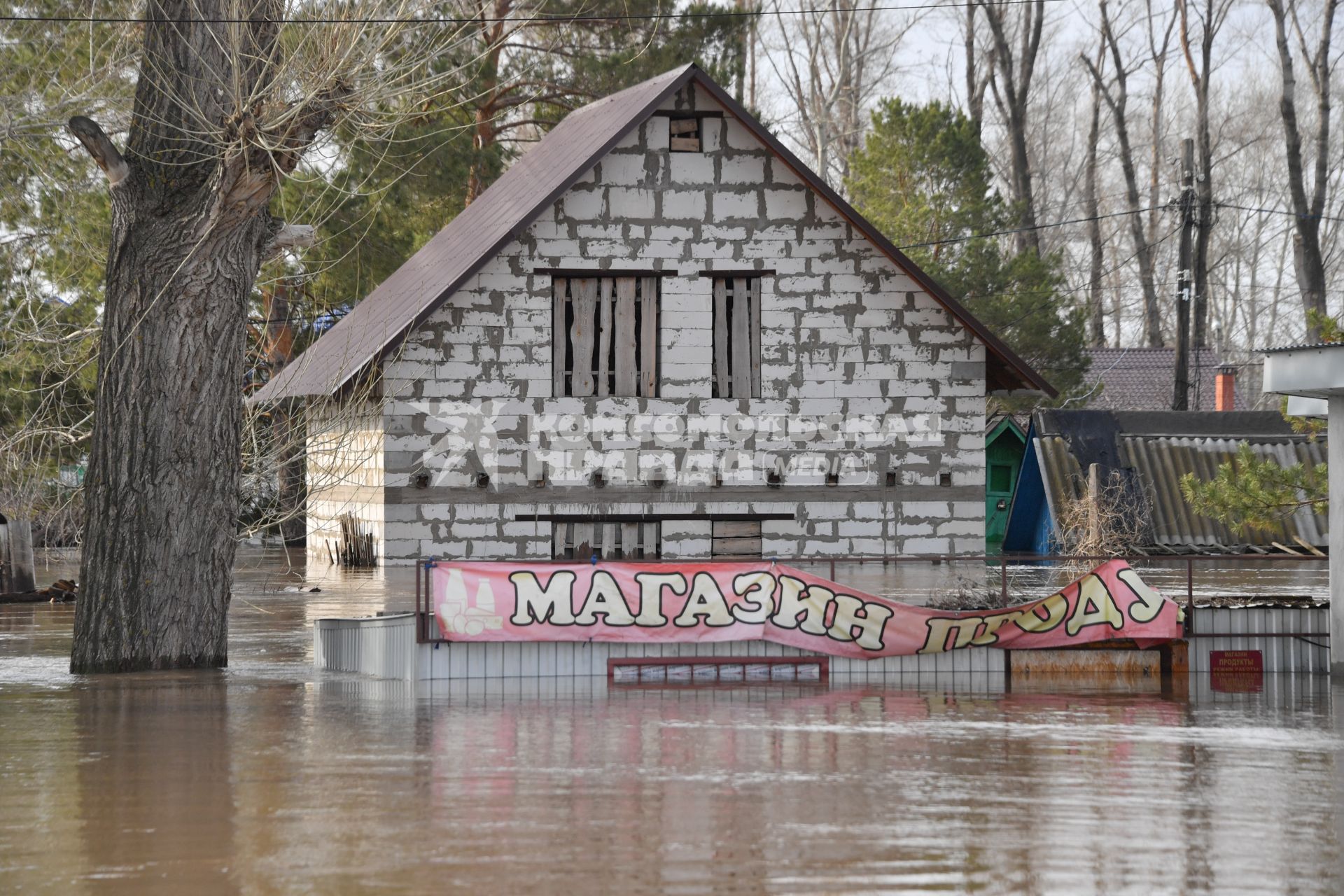 Наводнение в Оренбурге