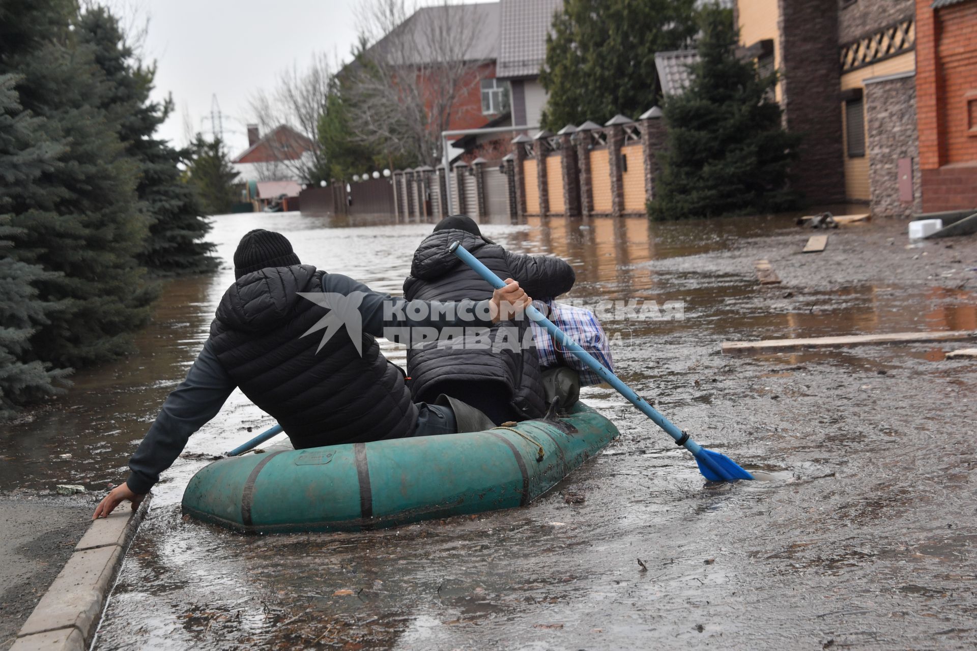 Наводнение в Оренбурге