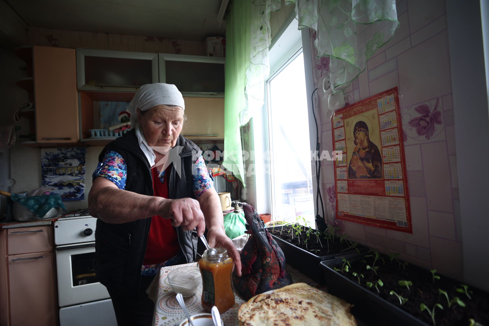 Паводок в Курганской области. Село Каминское