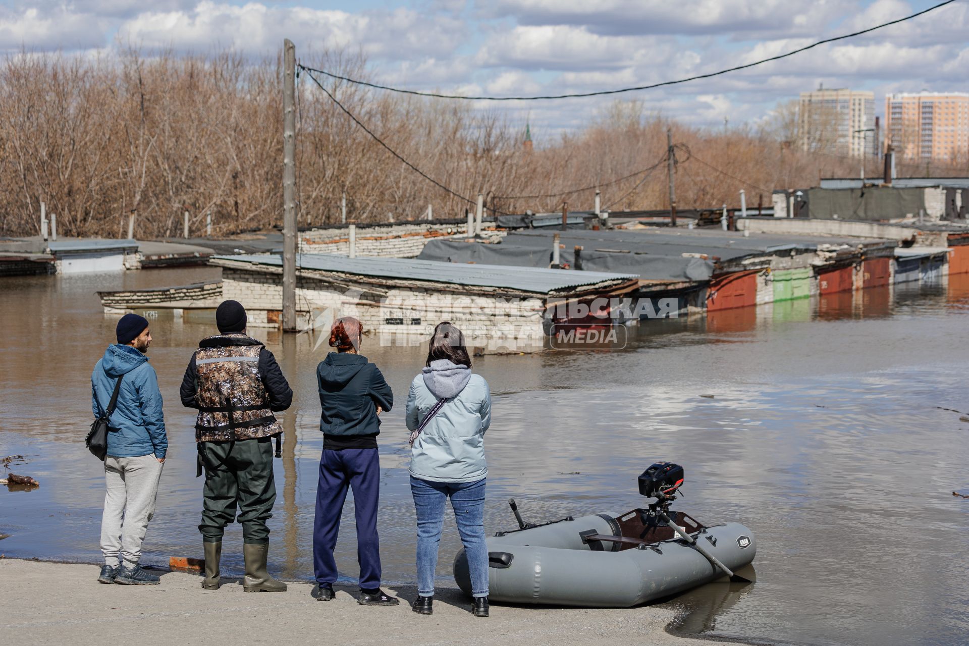 Паводок в Кургане