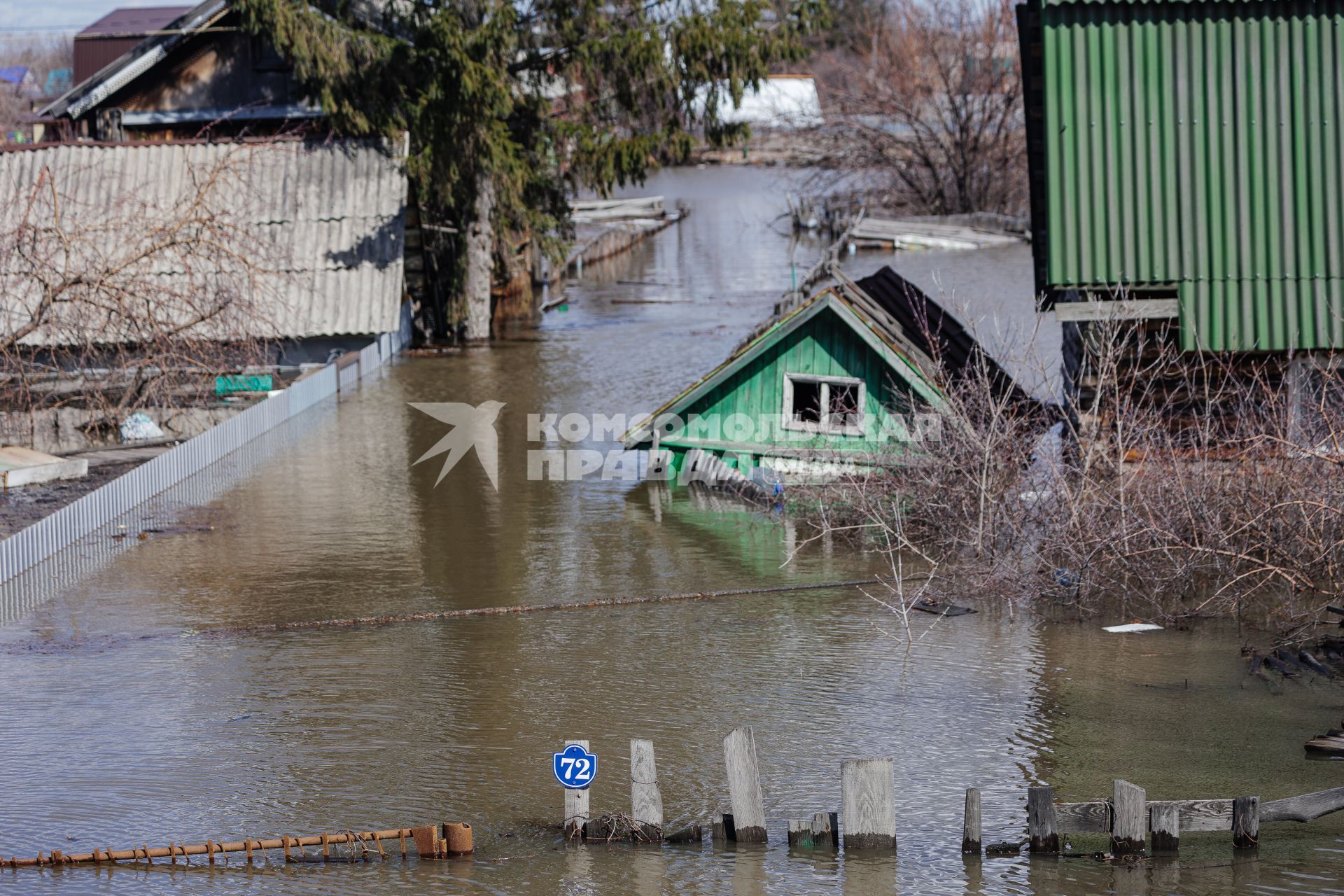 Паводок в Кургане