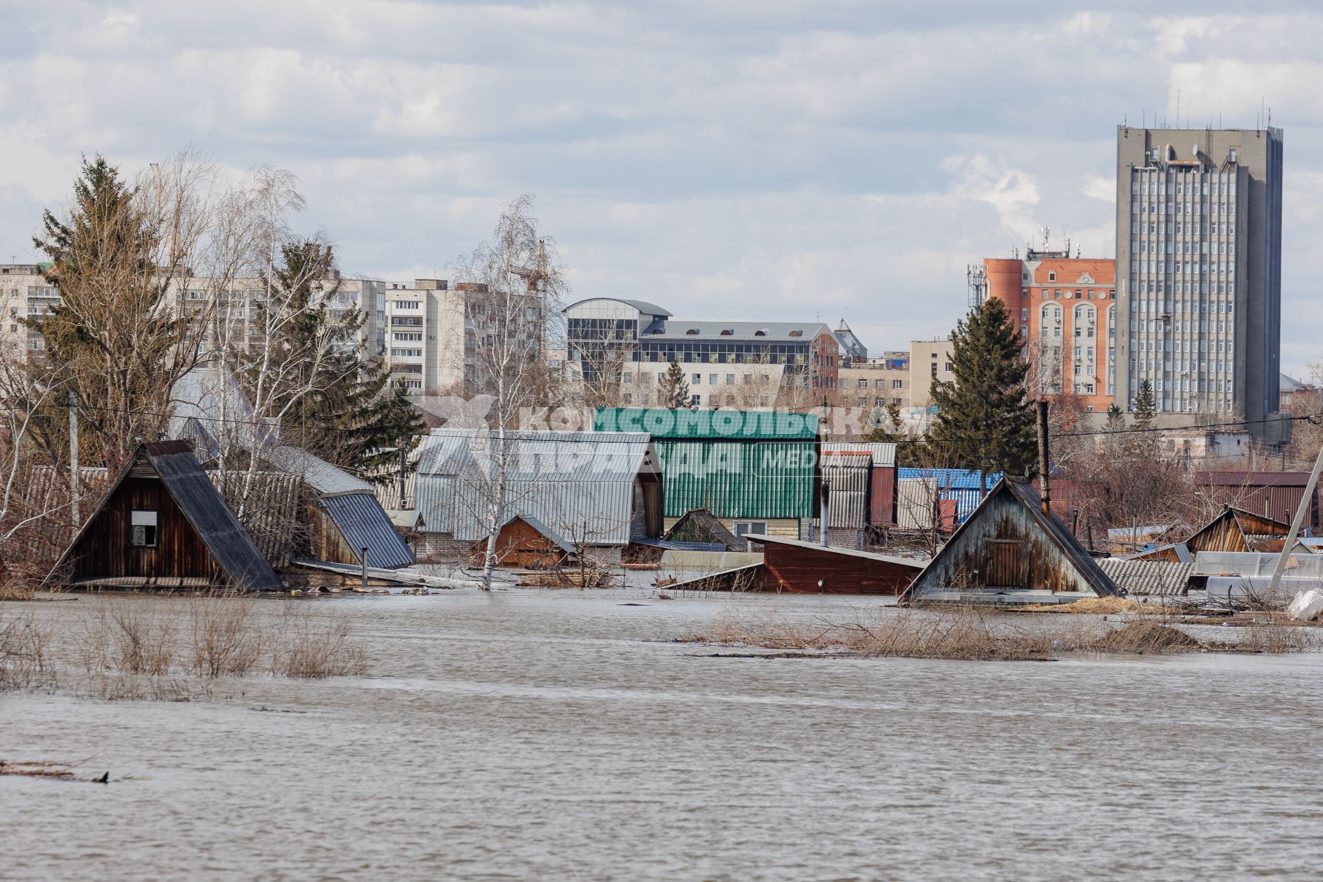 Паводок в Кургане