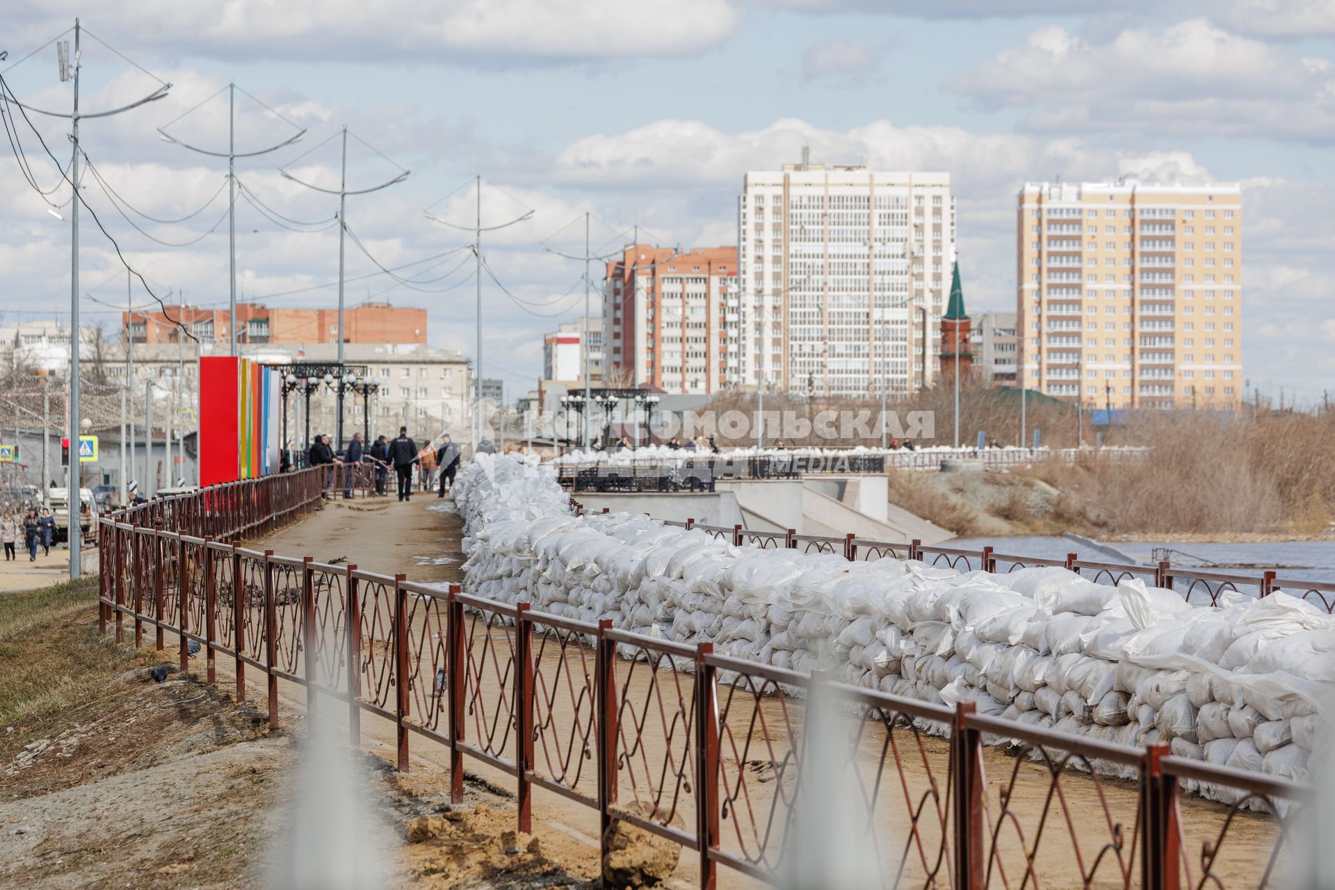 Паводок в Кургане