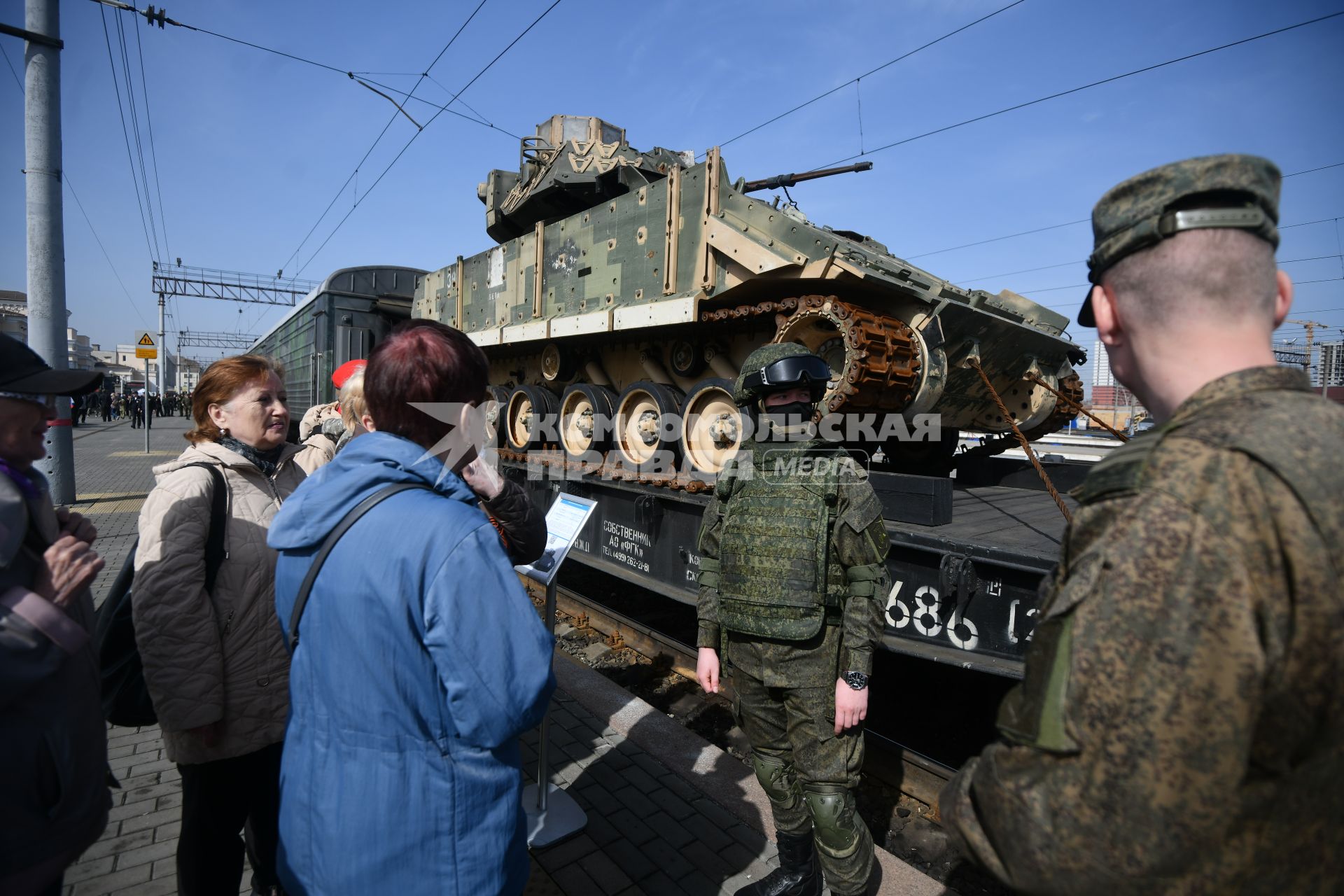 Агитационный поезд Сила в правде, в Екатеринбурге