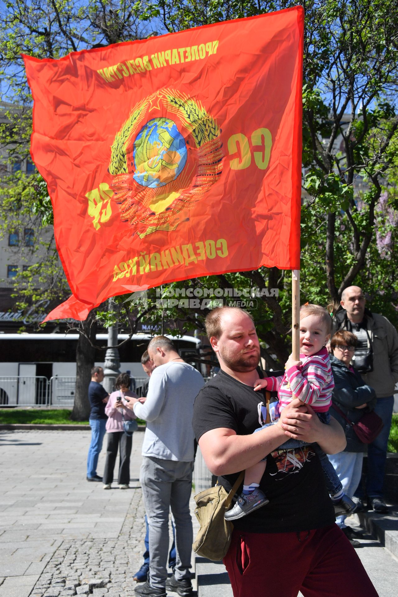 Акция КПРФ в честь Дня международной солидарности трудящихся