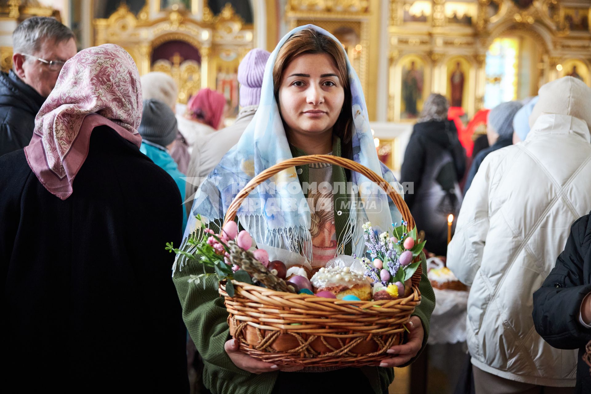 Пасхальное богослужение в Перми