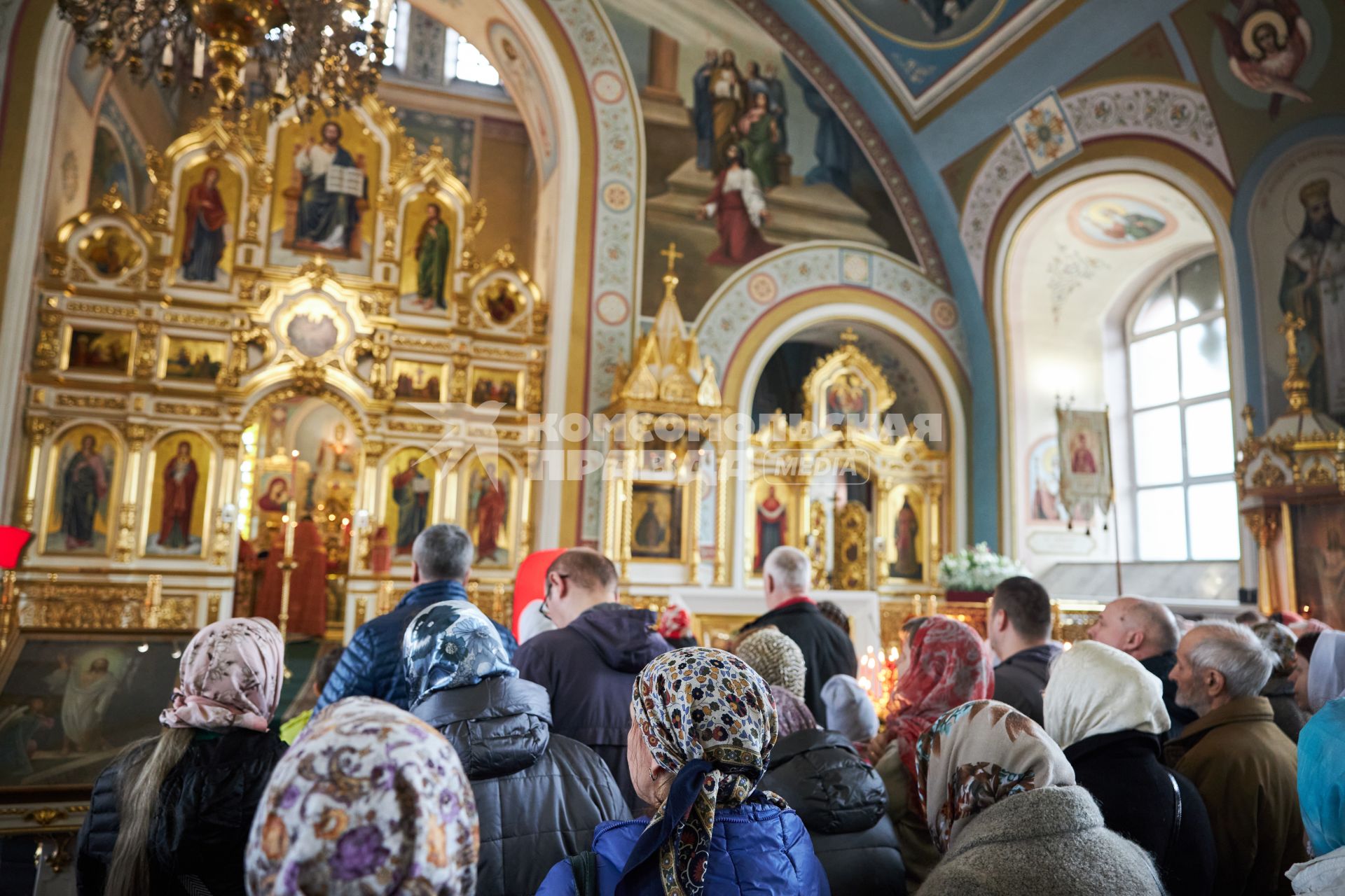 Пасхальное богослужение в Перми