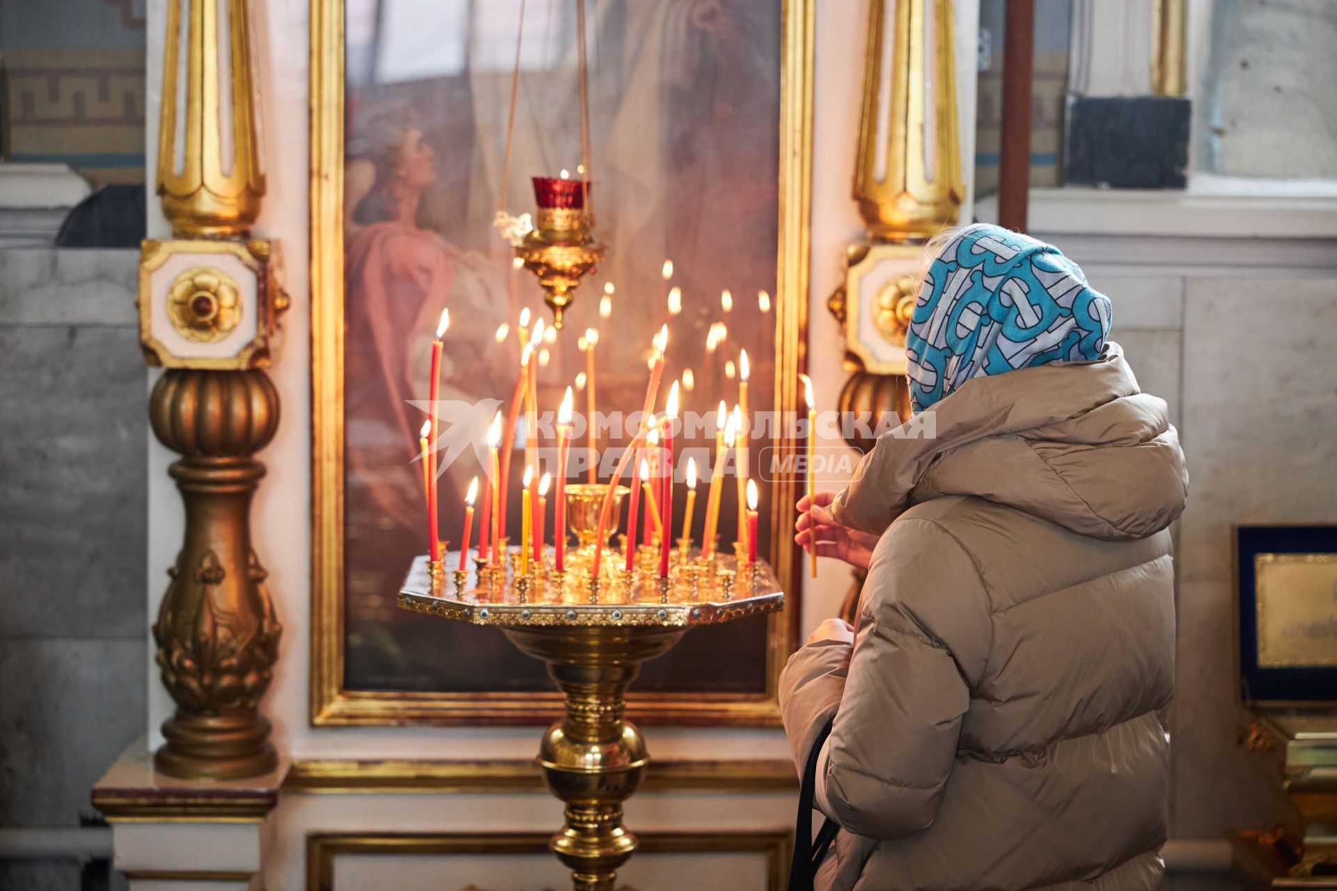 Пасхальное богослужение в Перми