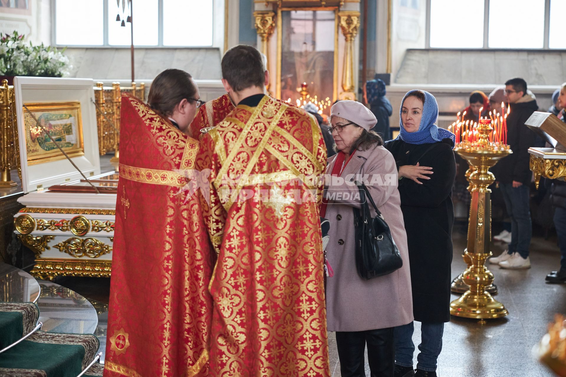 Пасхальное богослужение в Перми