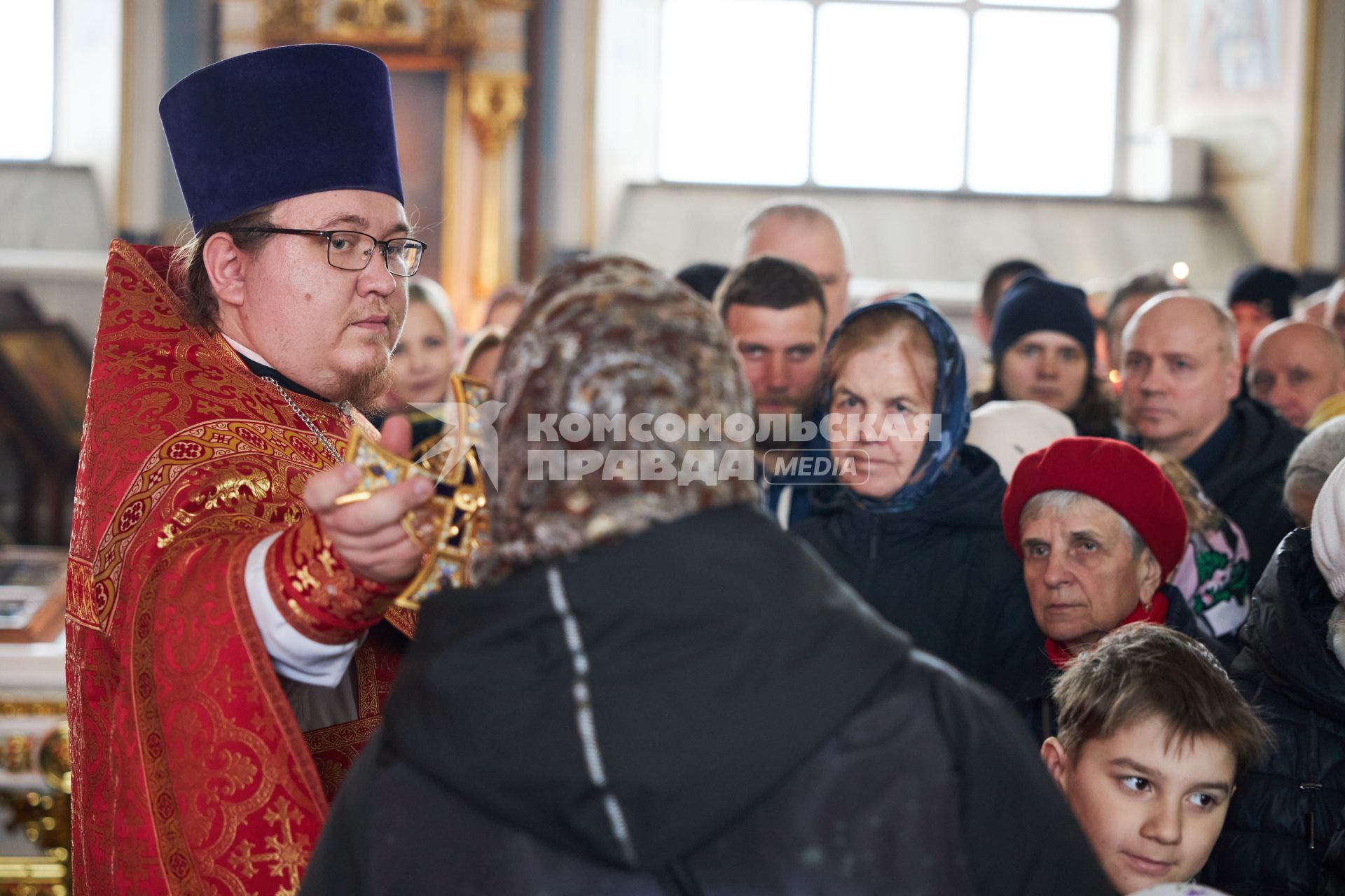 Пасхальное богослужение в Перми