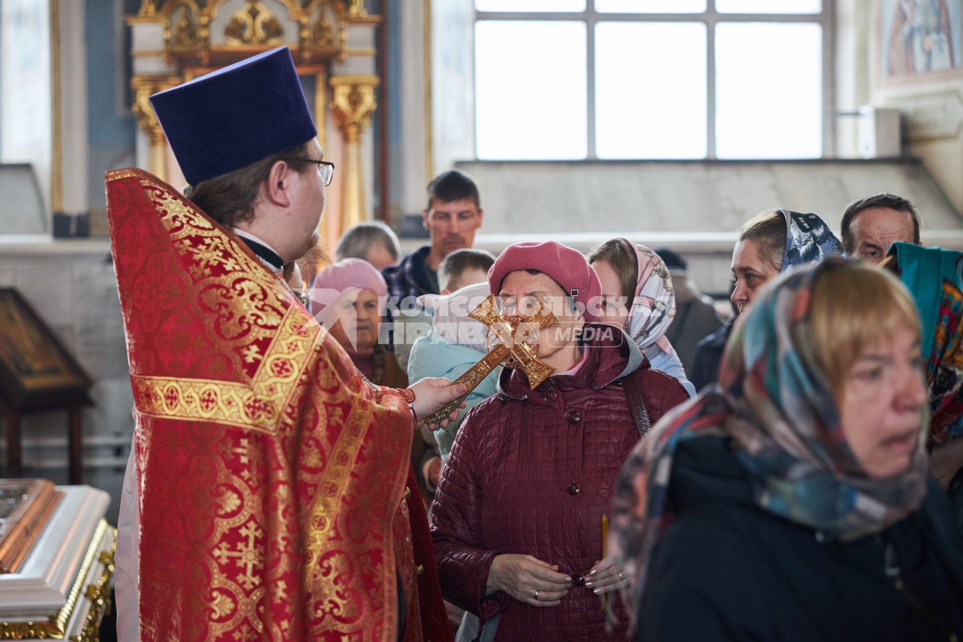 Пасхальное богослужение в Перми