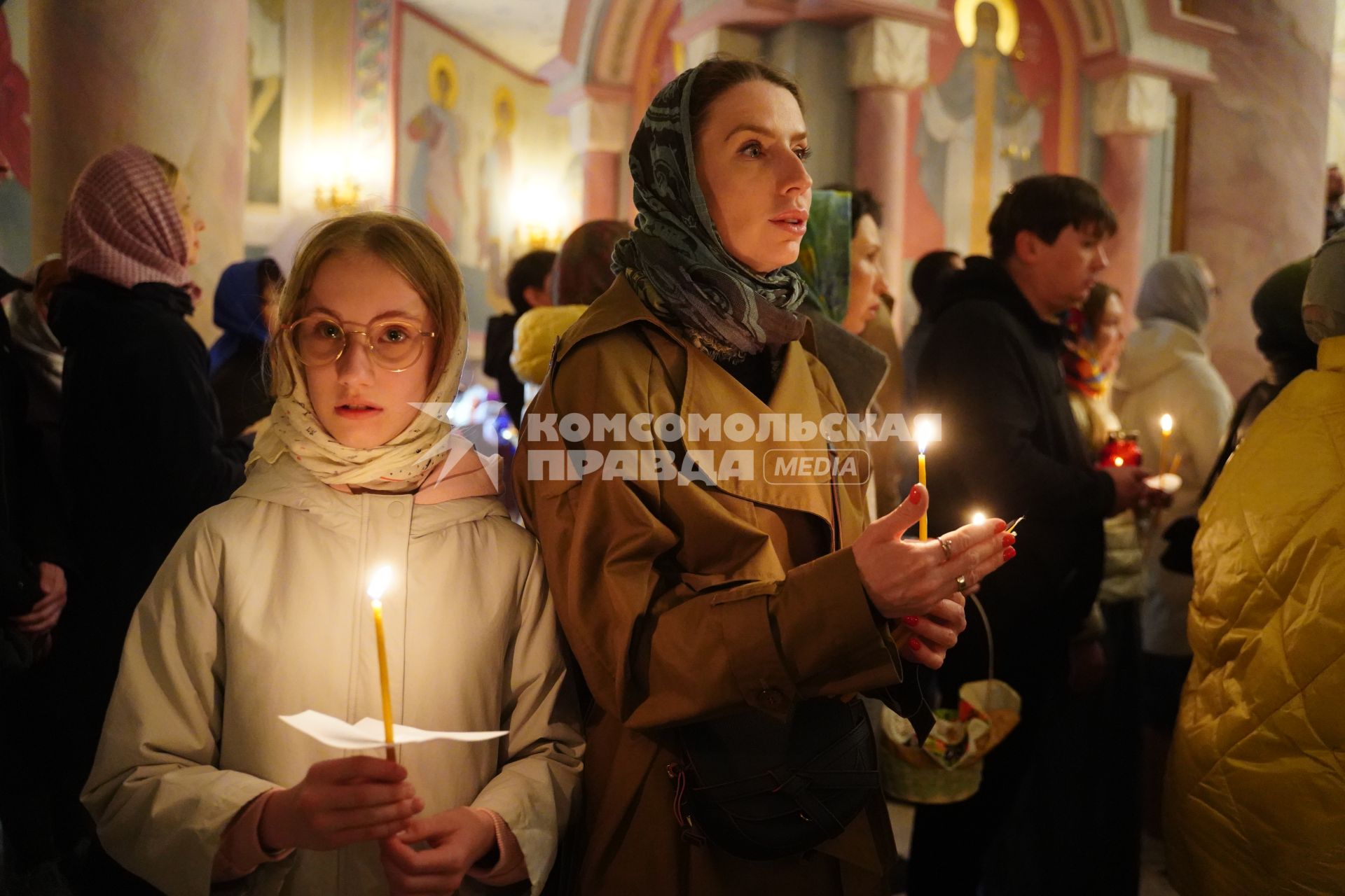 Пасхальное богослужение в Самаре