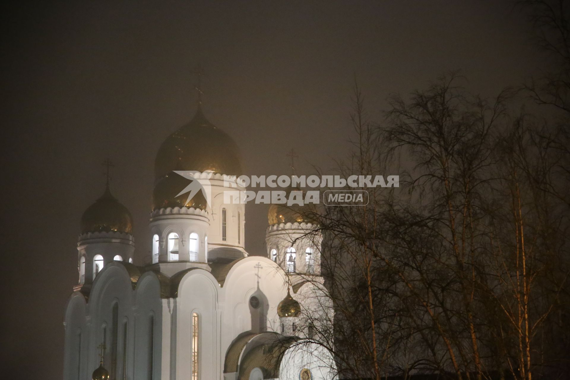 Пасхальное богослужение в Красноярске