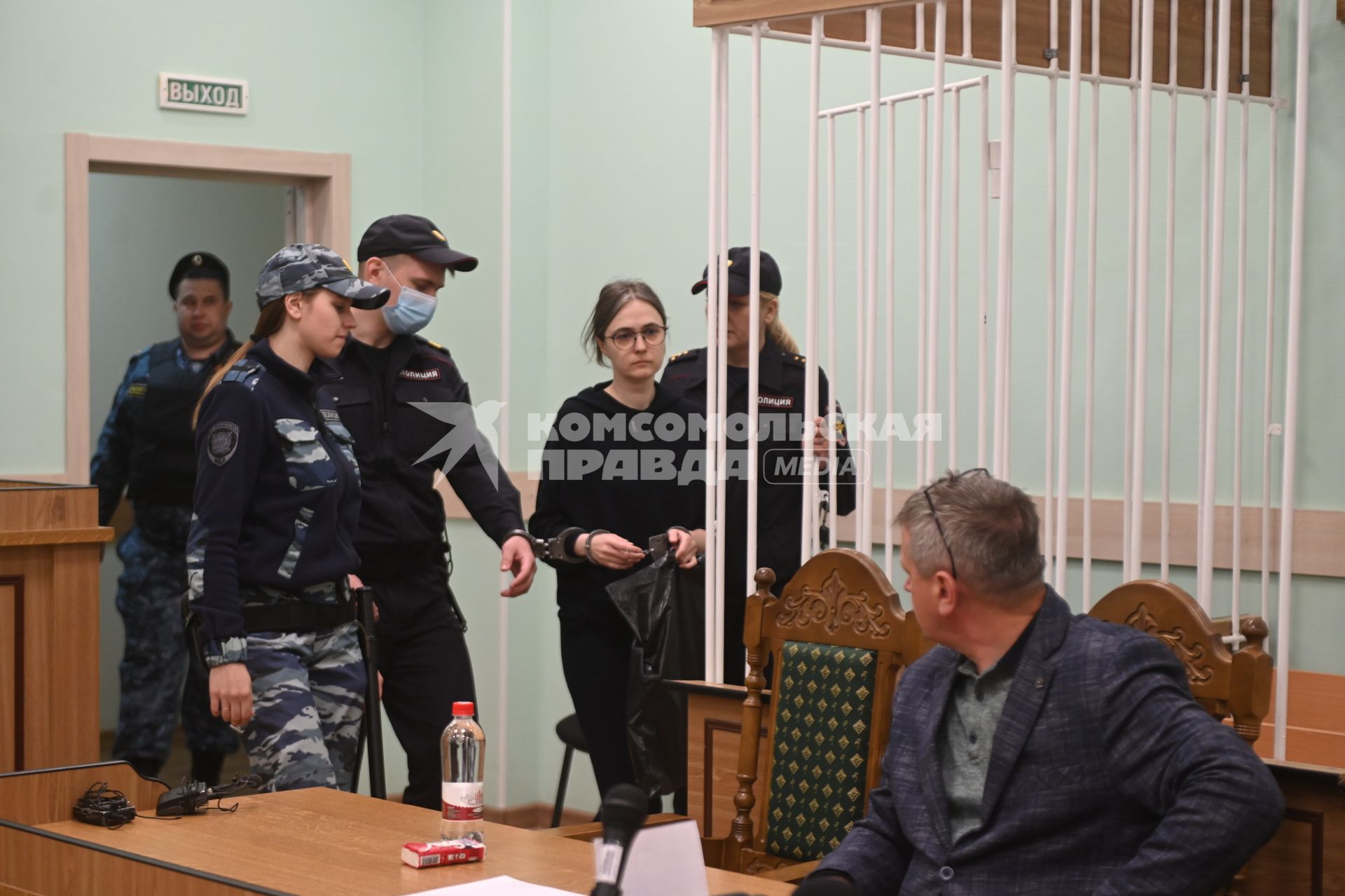 Антонина Мартынова в суде