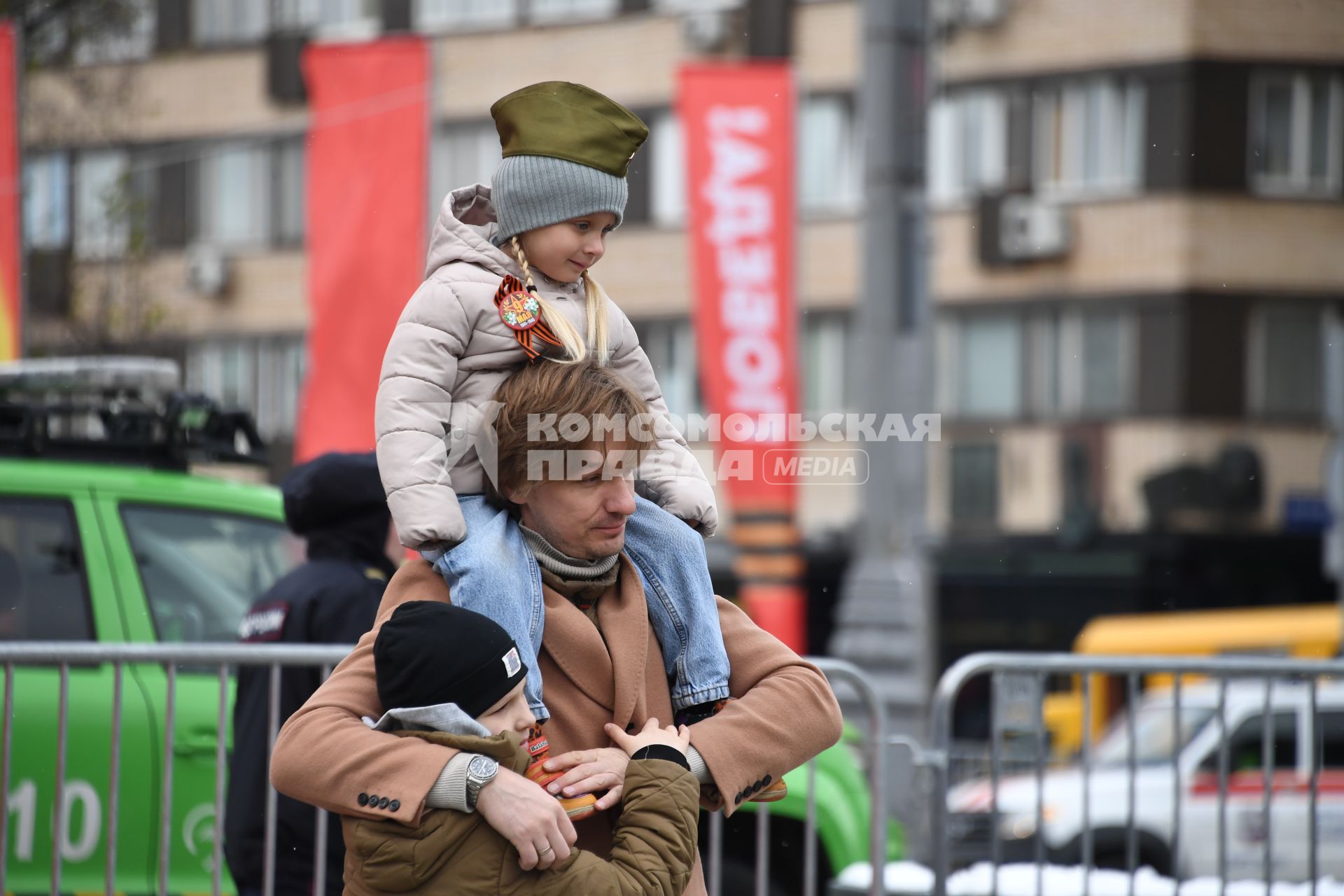 Празднование Дня Победы в Москве