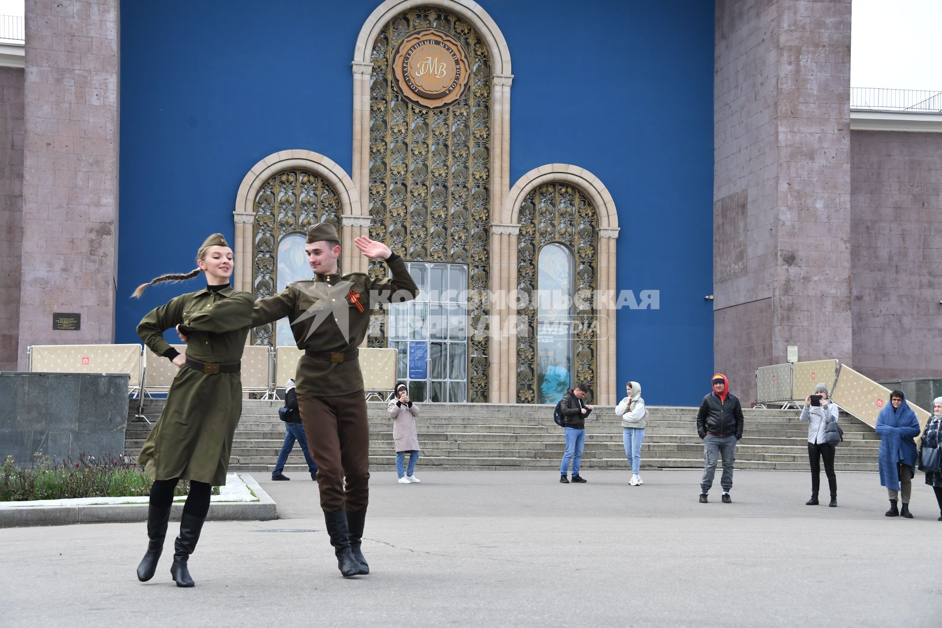 Празднование Дня Победы в Москве