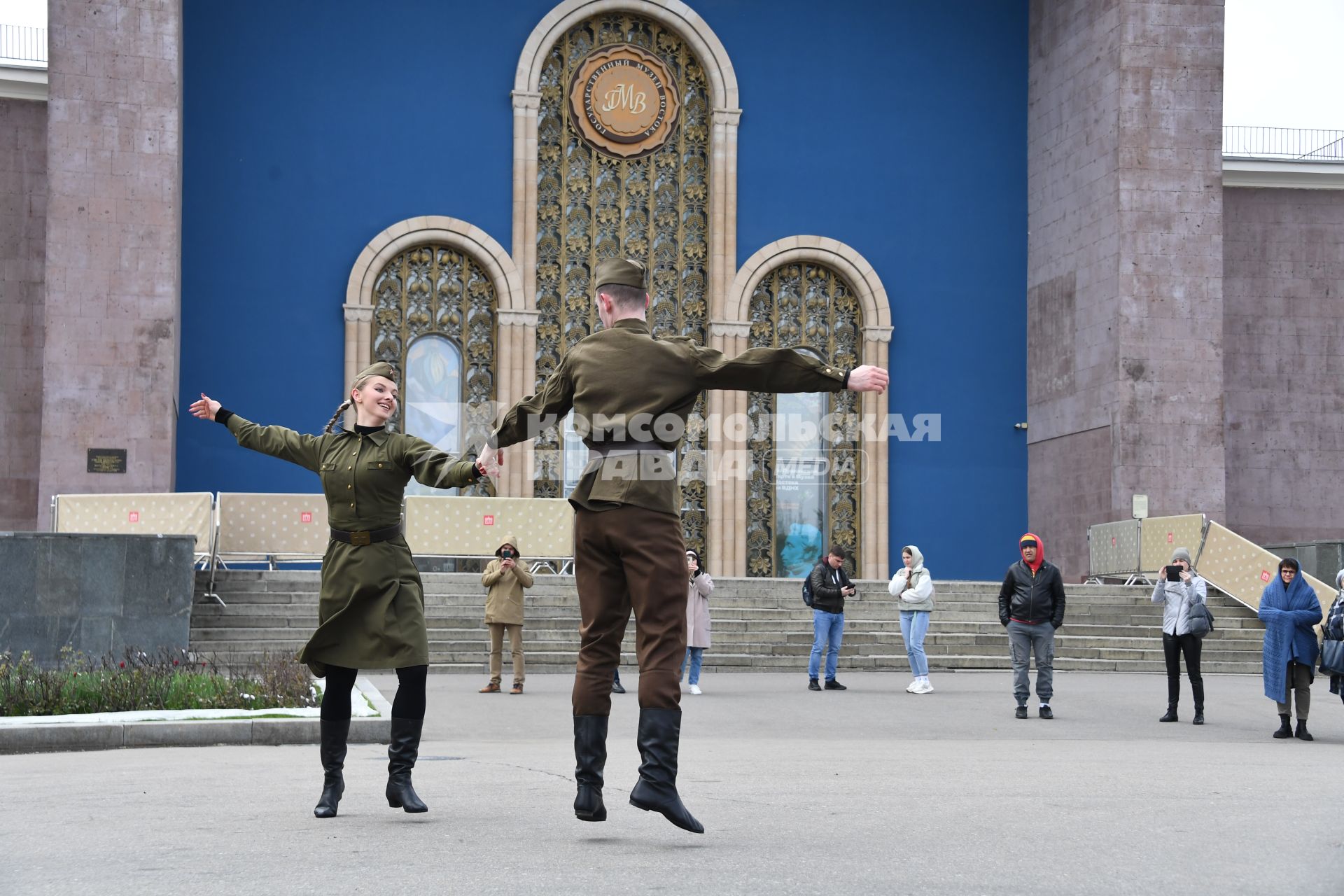 Празднование Дня Победы в Москве