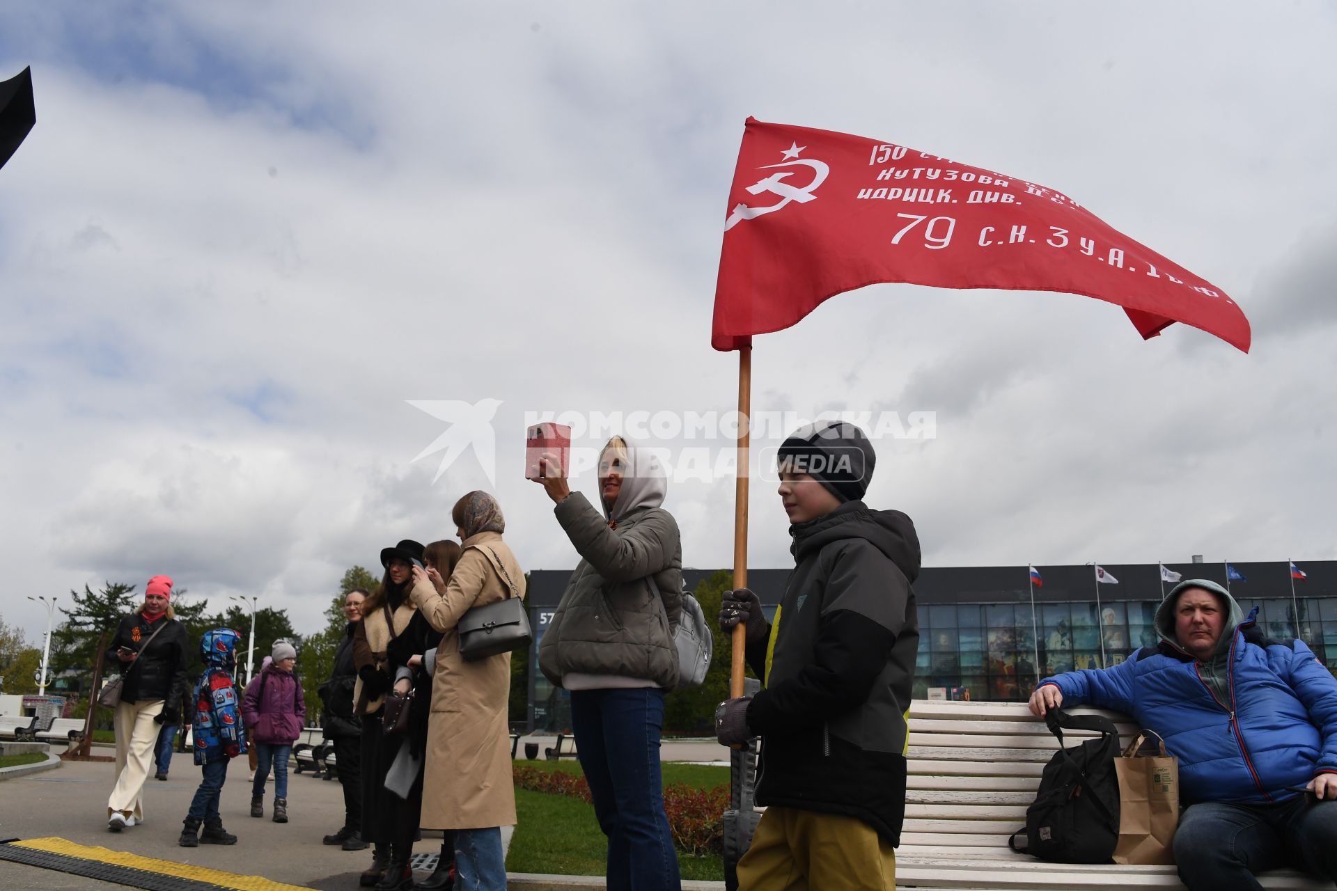 Празднование Дня Победы в Москве