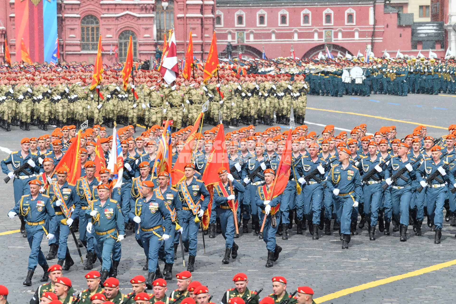 Военный парад, посвященный 79-й годовщине Победы в Великой Отечественной войне