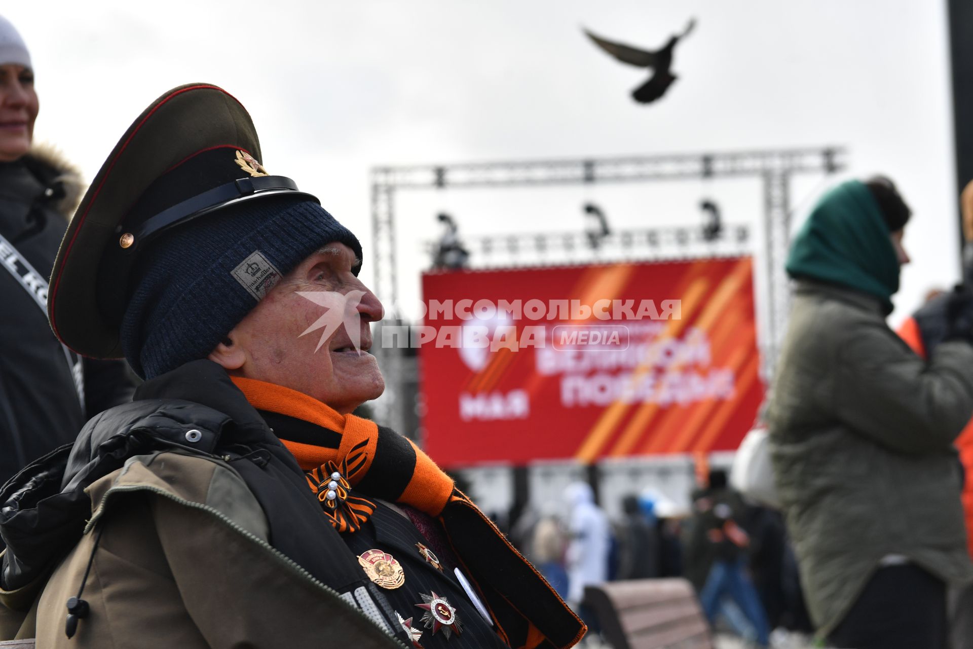 Празднование Дня Победы на Поклонной горе