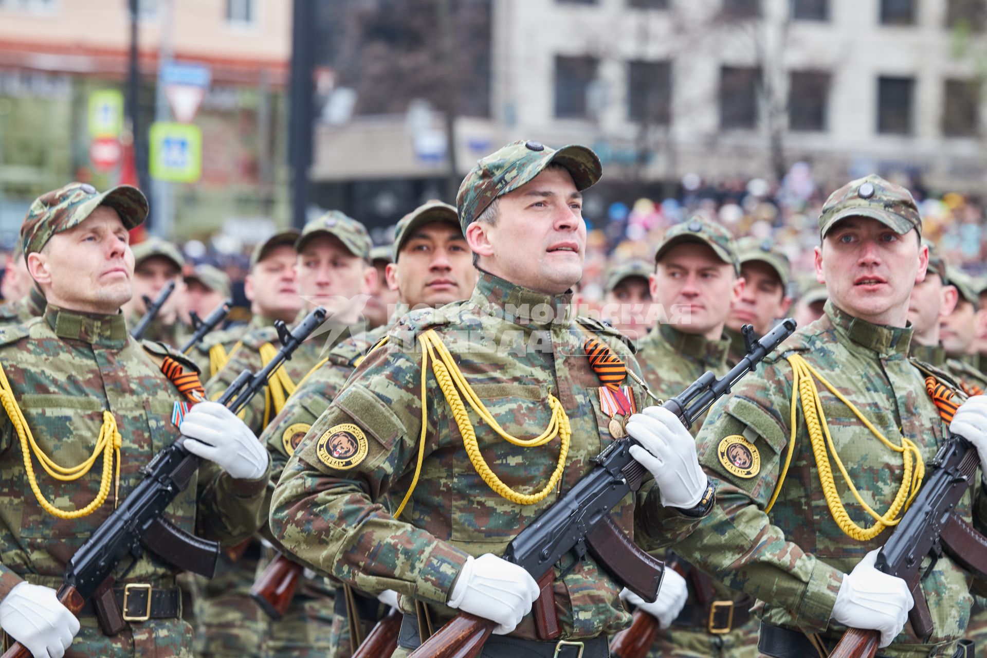 Празднование Дня Победы в Перми