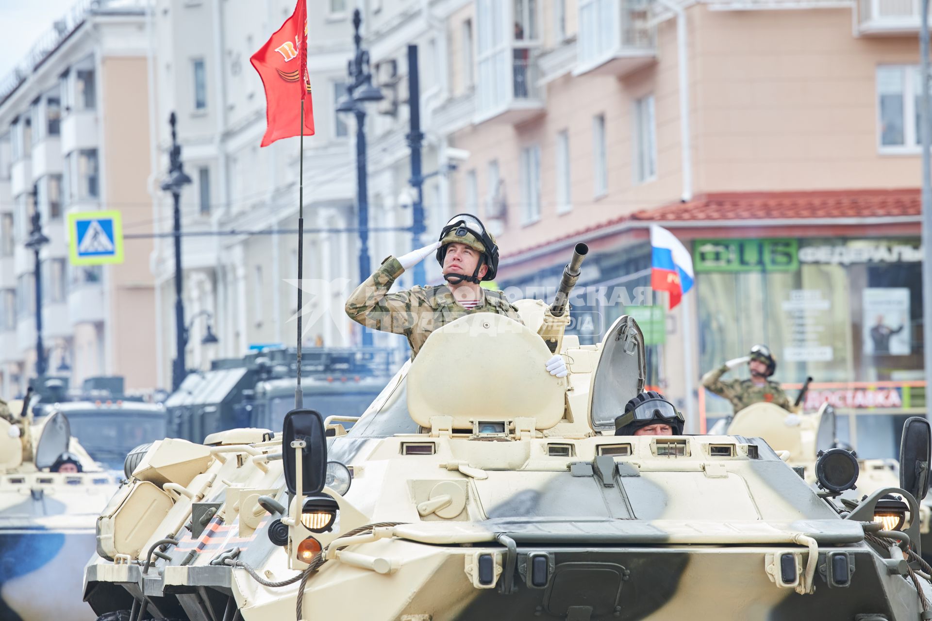 Празднование Дня Победы в Перми