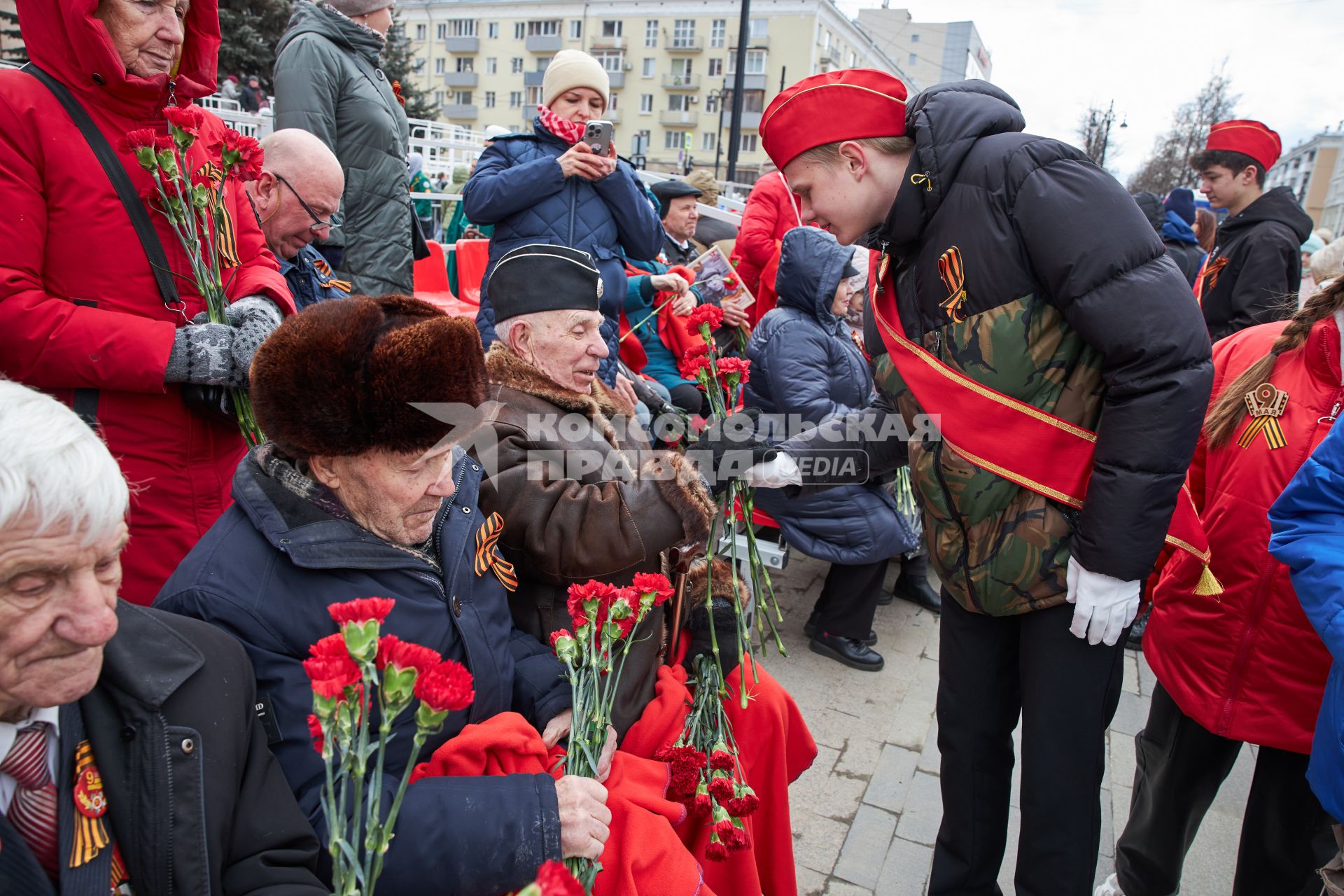 Празднование Дня Победы в Перми