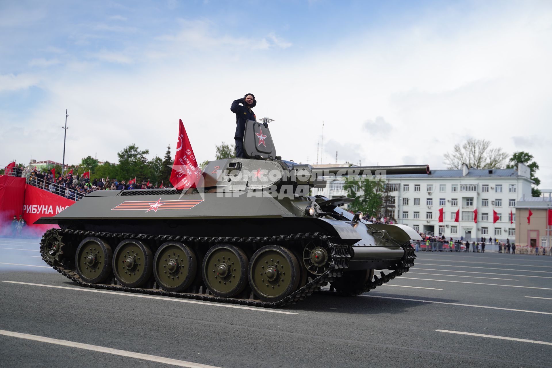 Празднование Дня Победы в Самаре