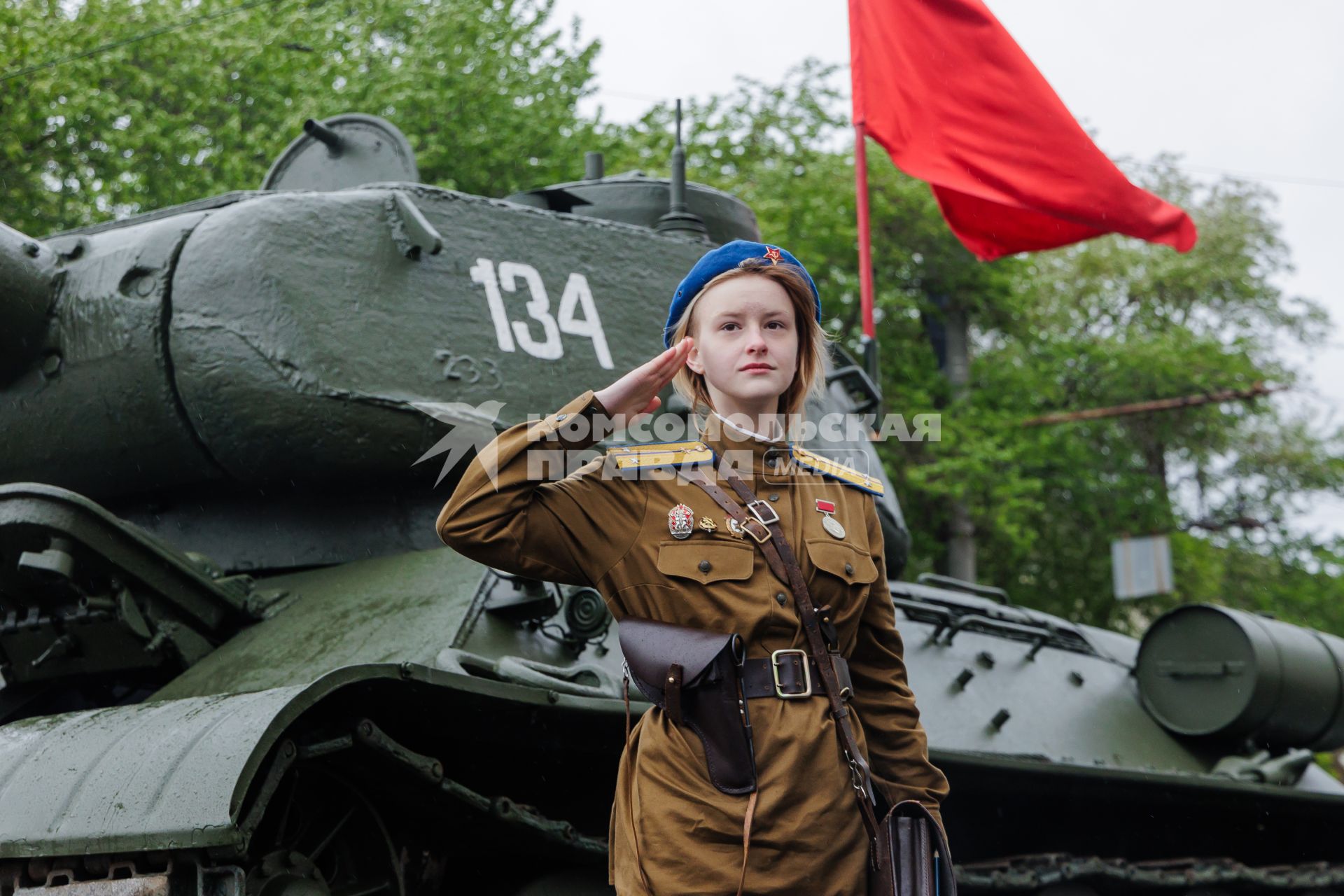 Празднование Дня Победы в Челябинске