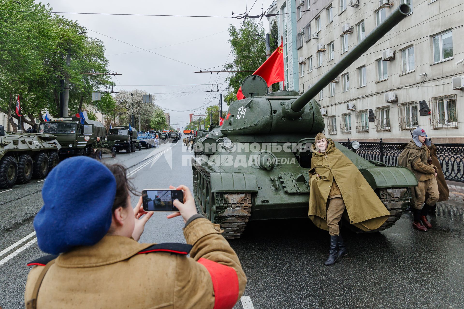 Празднование Дня Победы в Челябинске