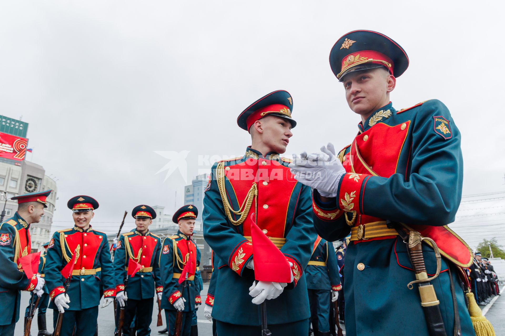 Празднование Дня Победы в Челябинске