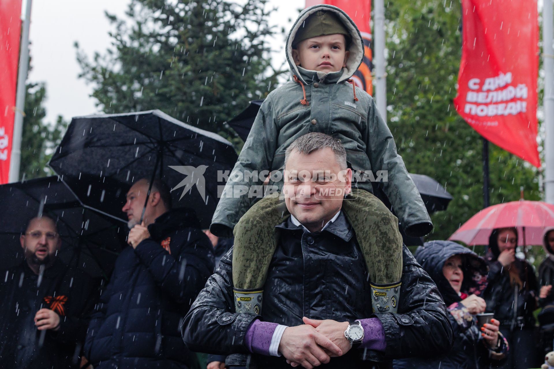 Празднование Дня Победы в Челябинске