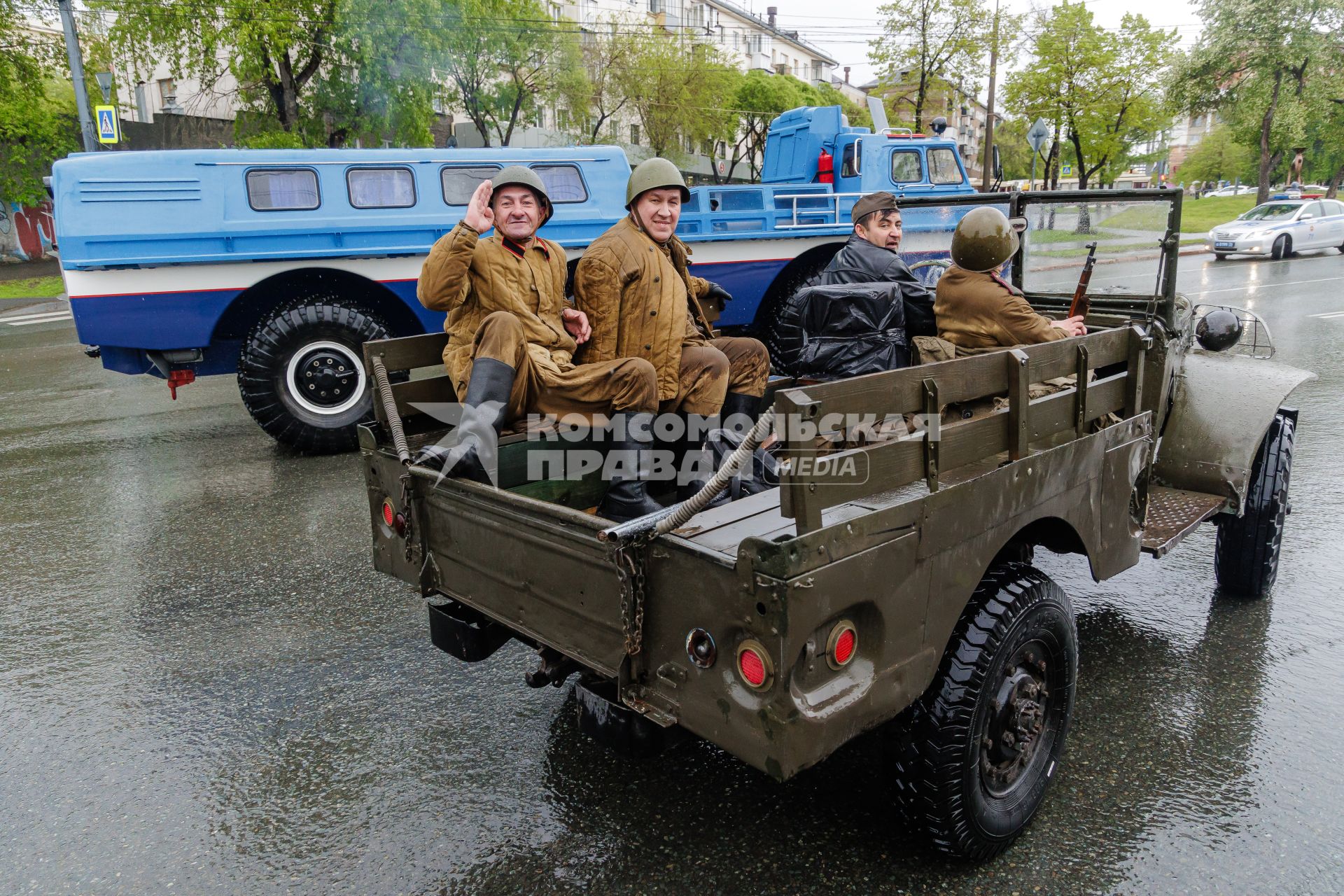 Празднование Дня Победы в Челябинске