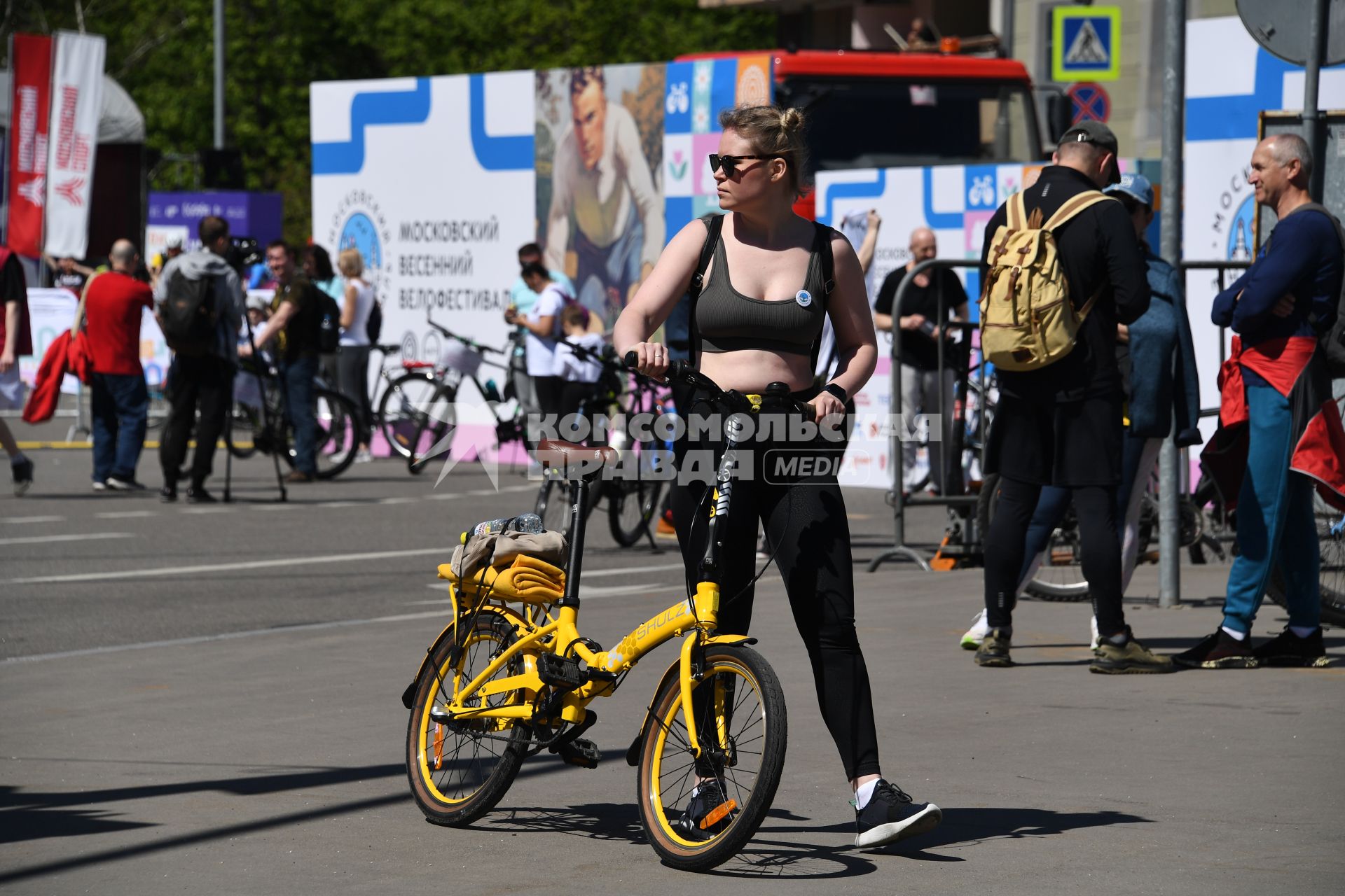 Весенний велофестиваль в Москве