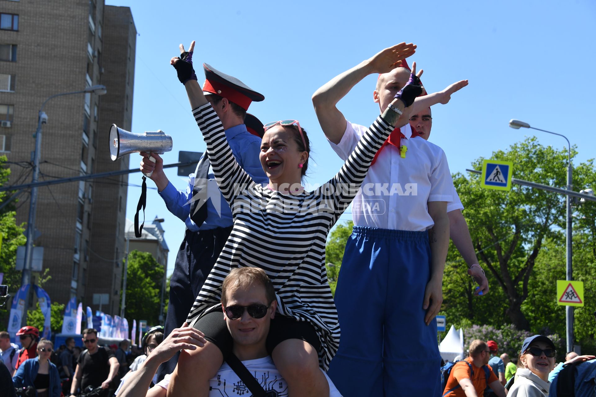 Весенний велофестиваль в Москве