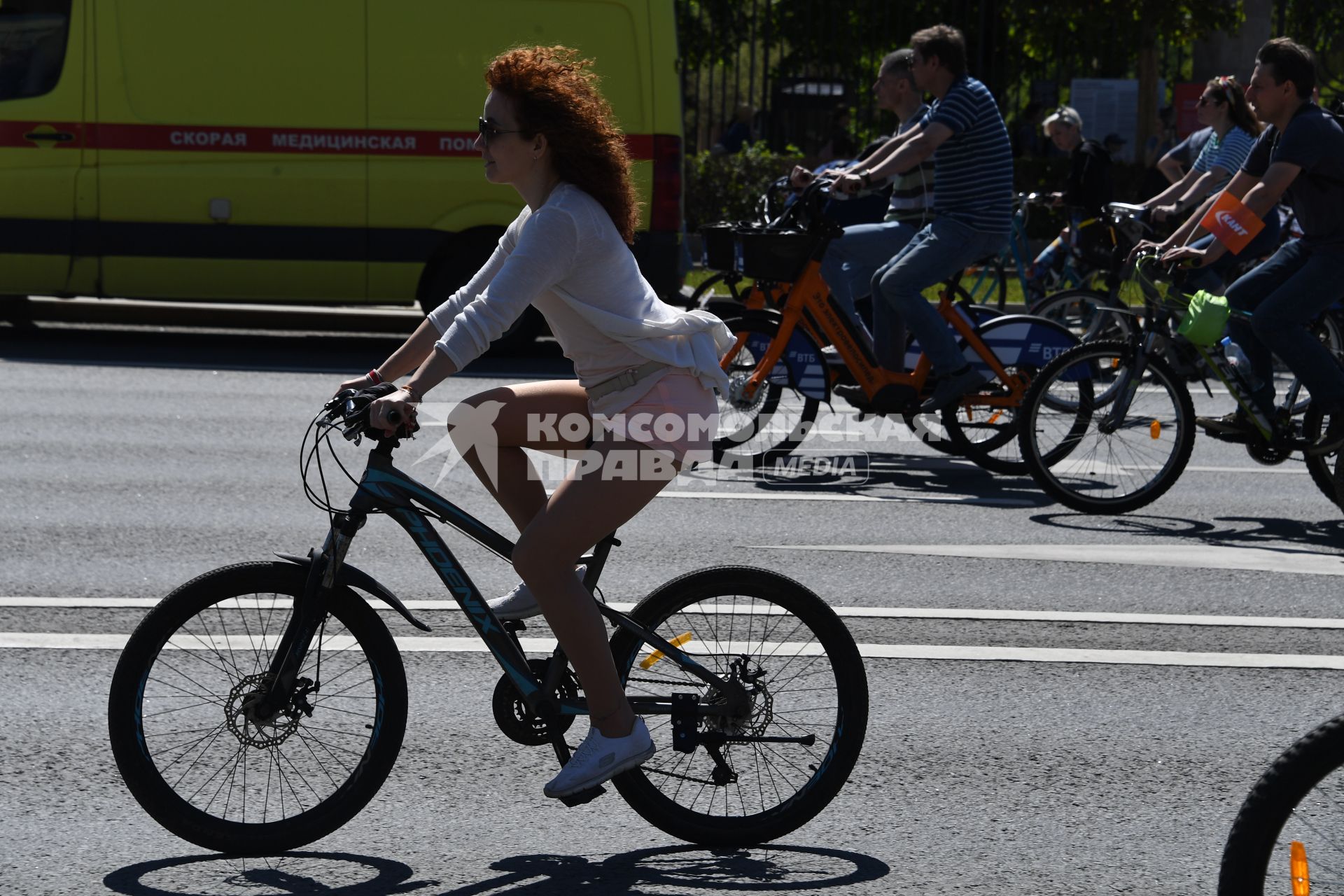 Весенний велофестиваль в Москве