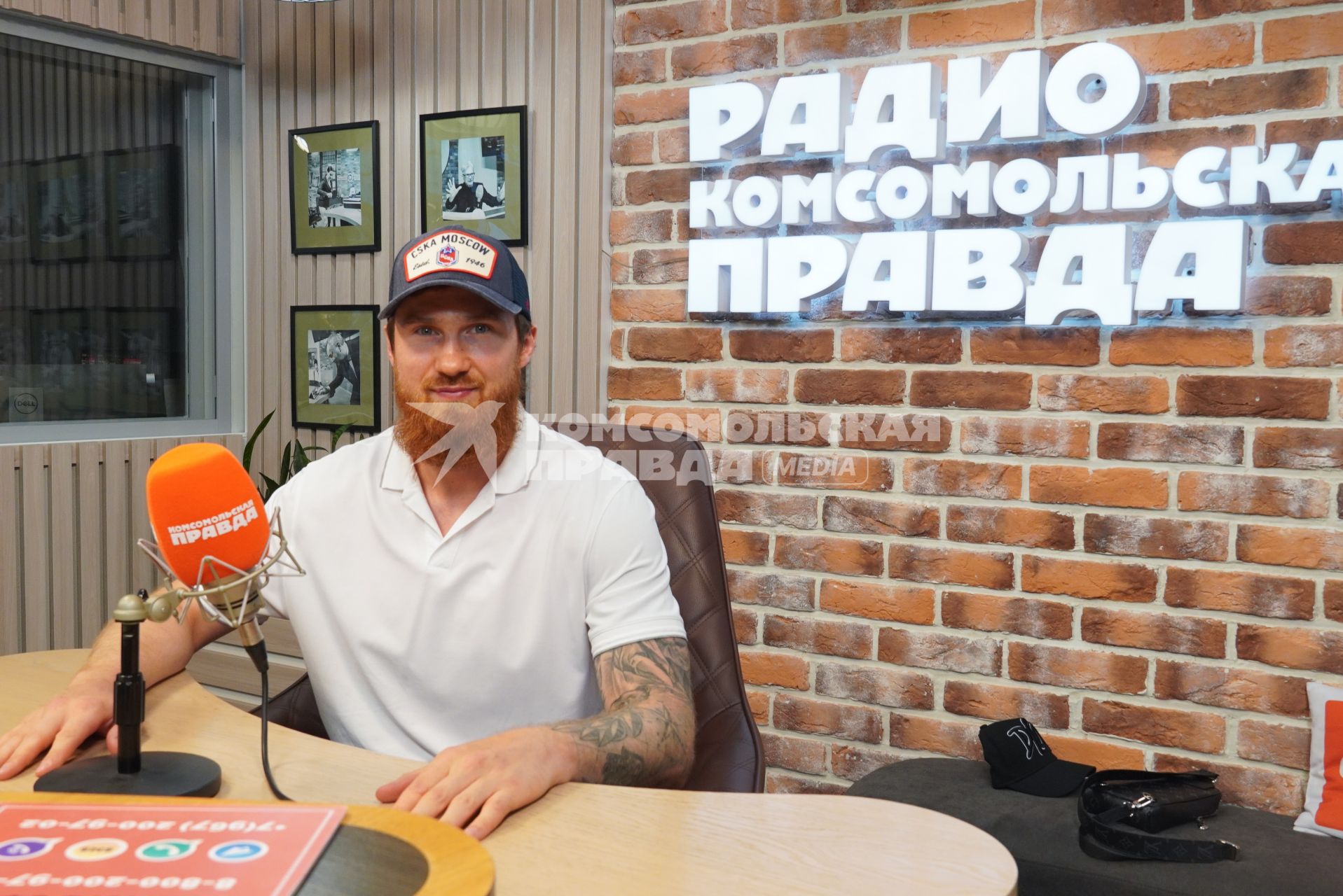 Ярослав Дыбленко на радиостанции Комсомольская правда\"