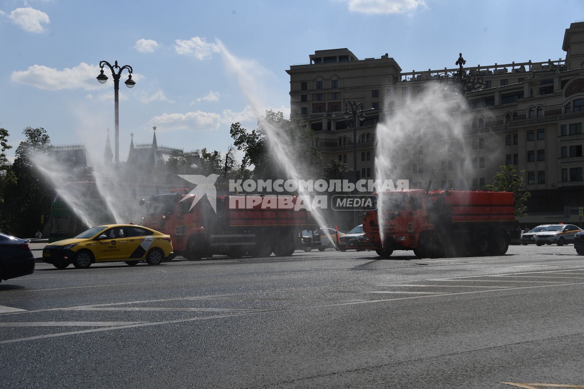 Жаркие дни в Москве