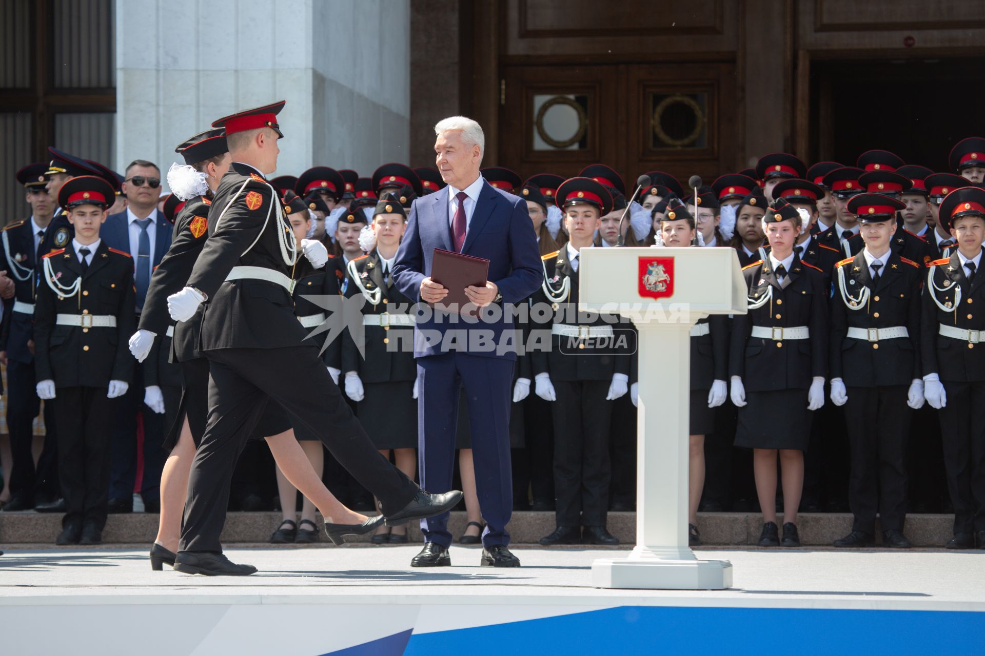 Парад кадетского движения Не прервется связь поколений\"