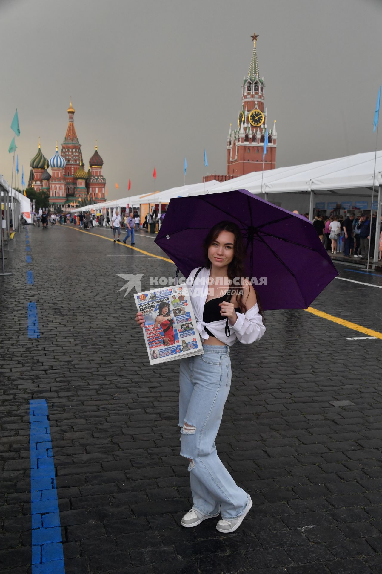 Книжный фестиваль \"Красная площадь\" в Москве