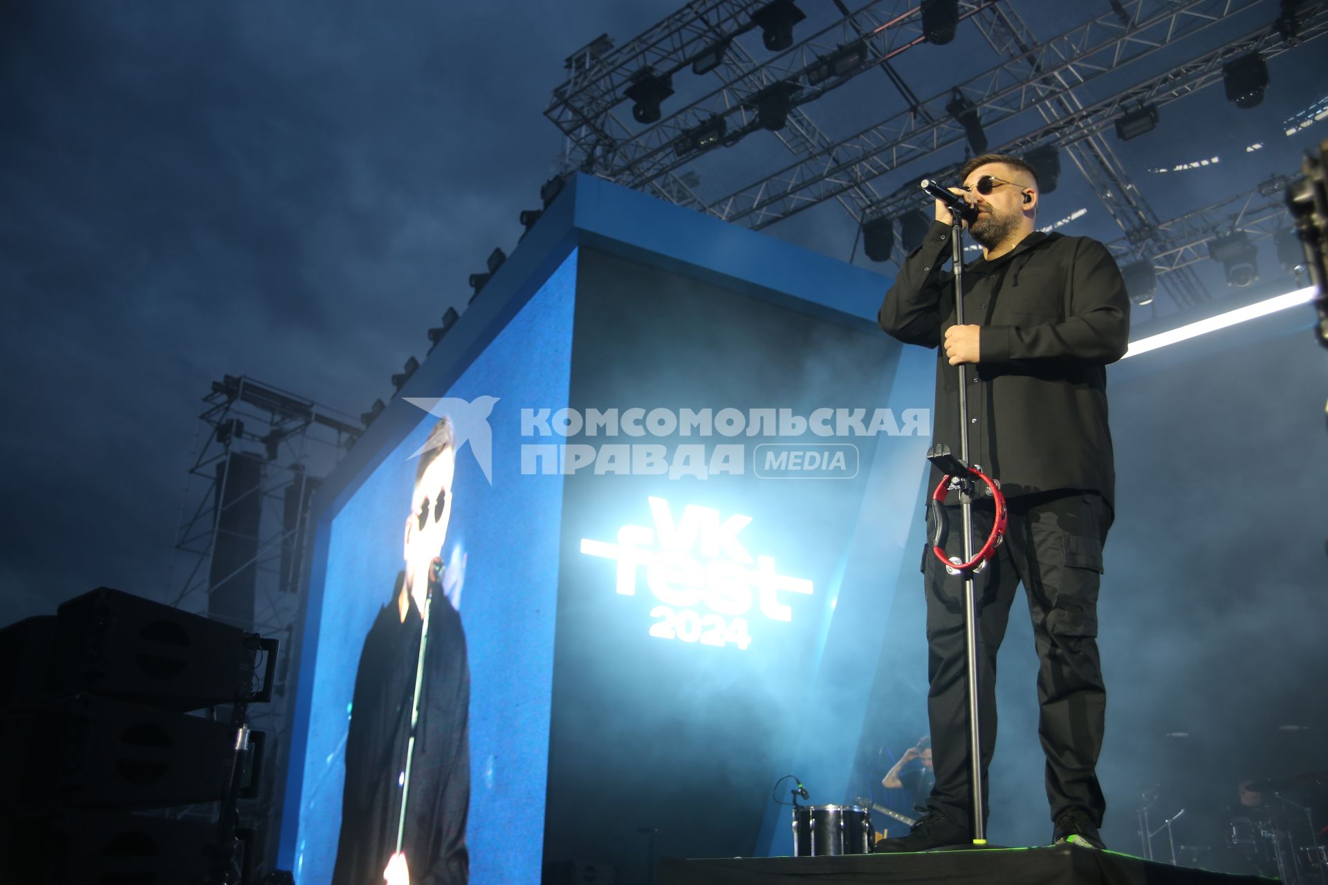 Баста на музыкальном фестивале VK Fest в Красноярске