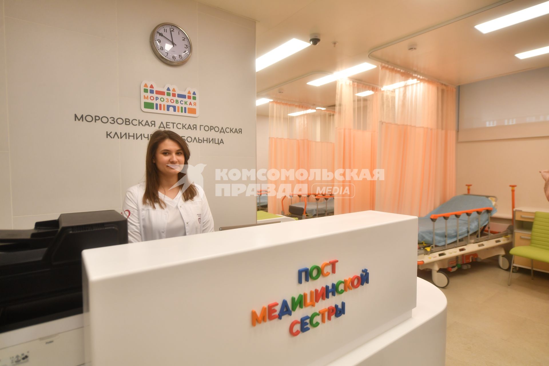 Открытие приемного отделения Морозовской детской больницы