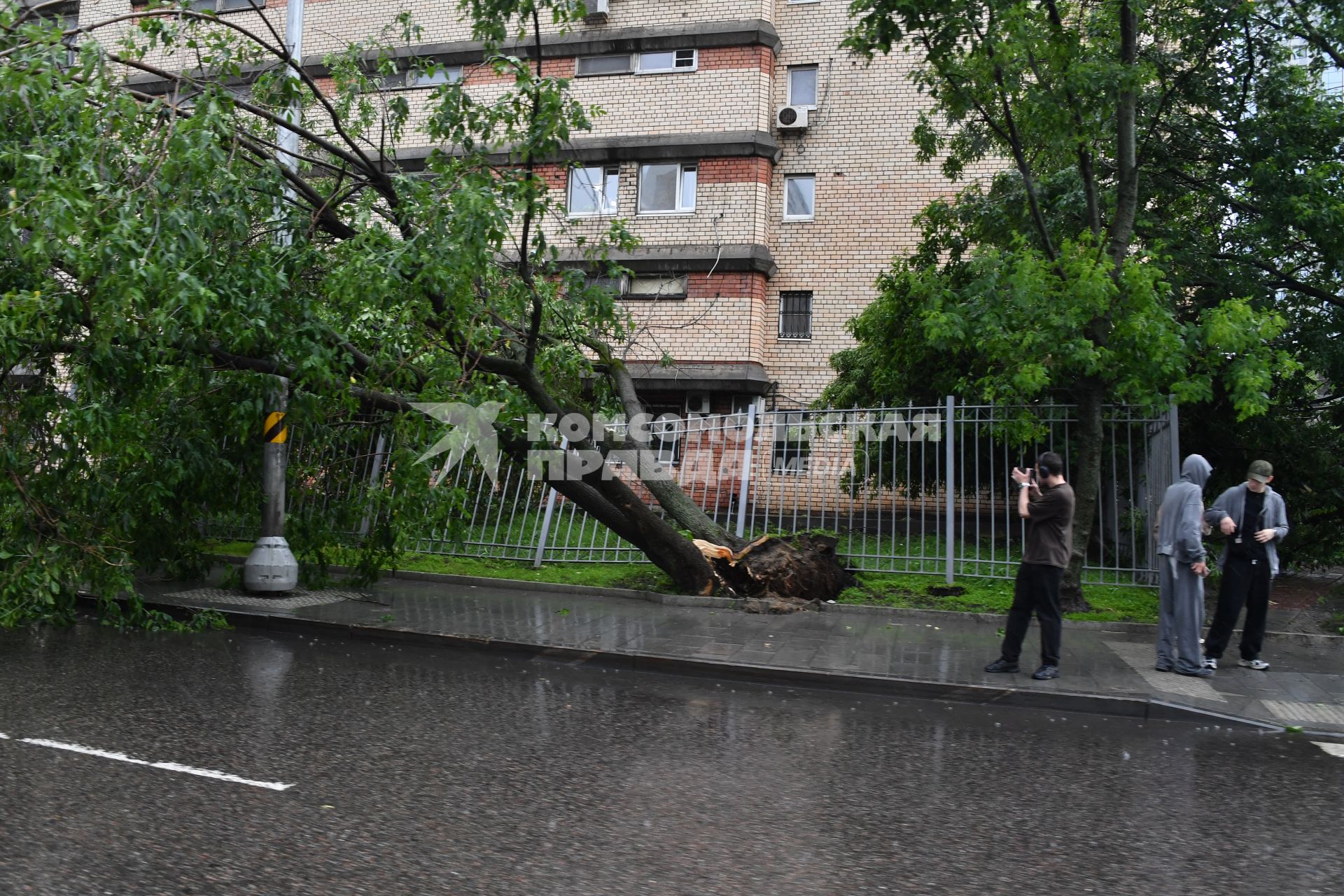 Ливень в Москве