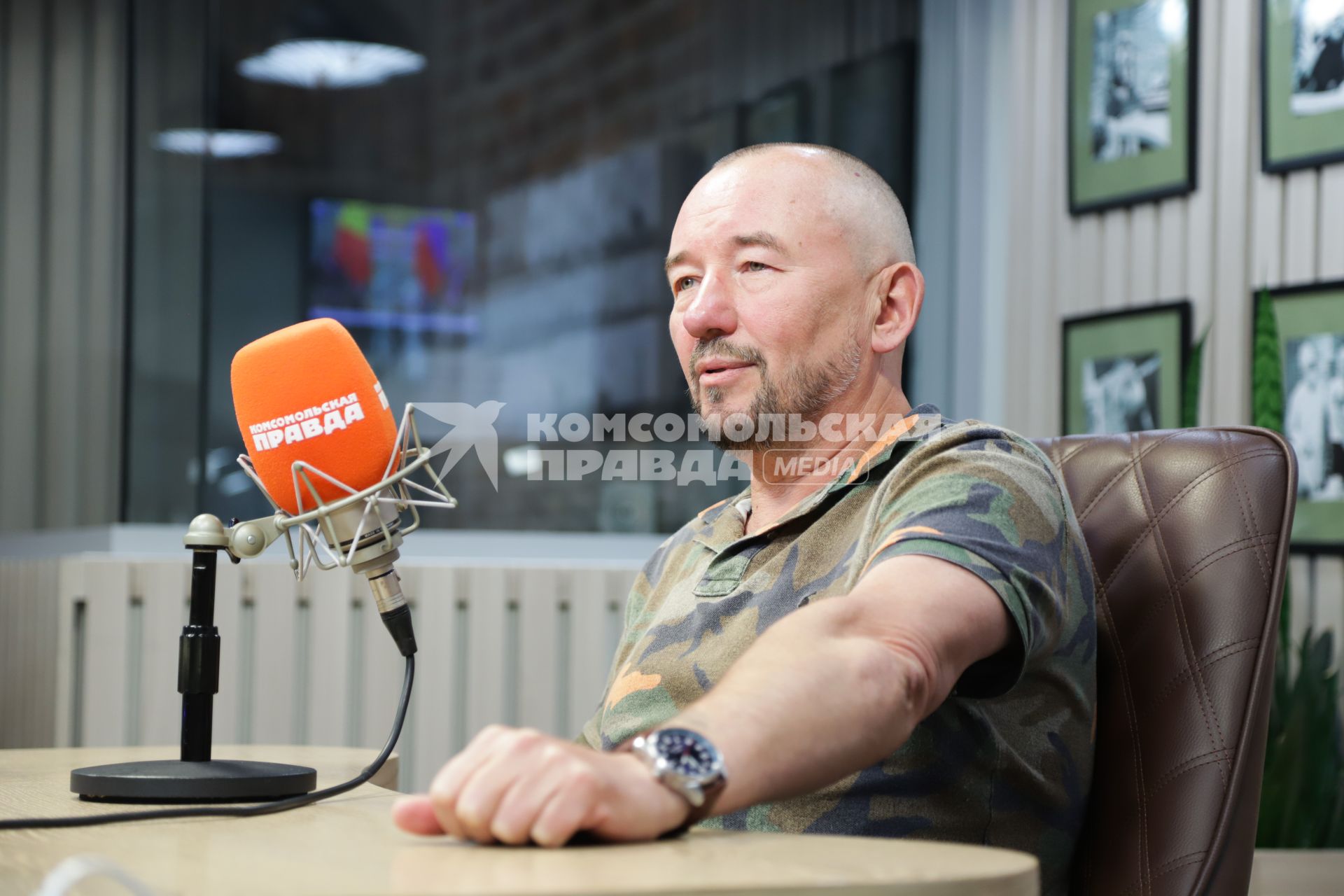 Артем Шейнин на радиостанции `Комсомольская правда`