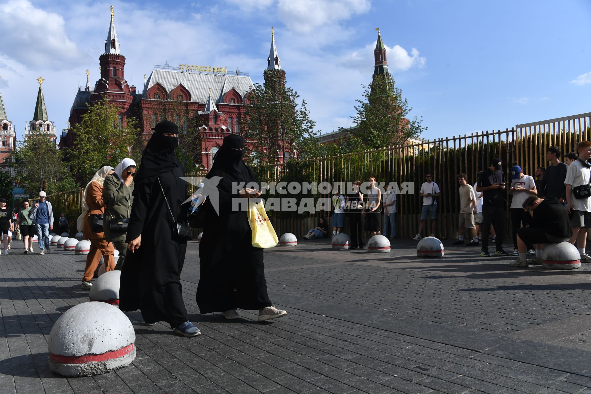 Жаркие дни в Москве