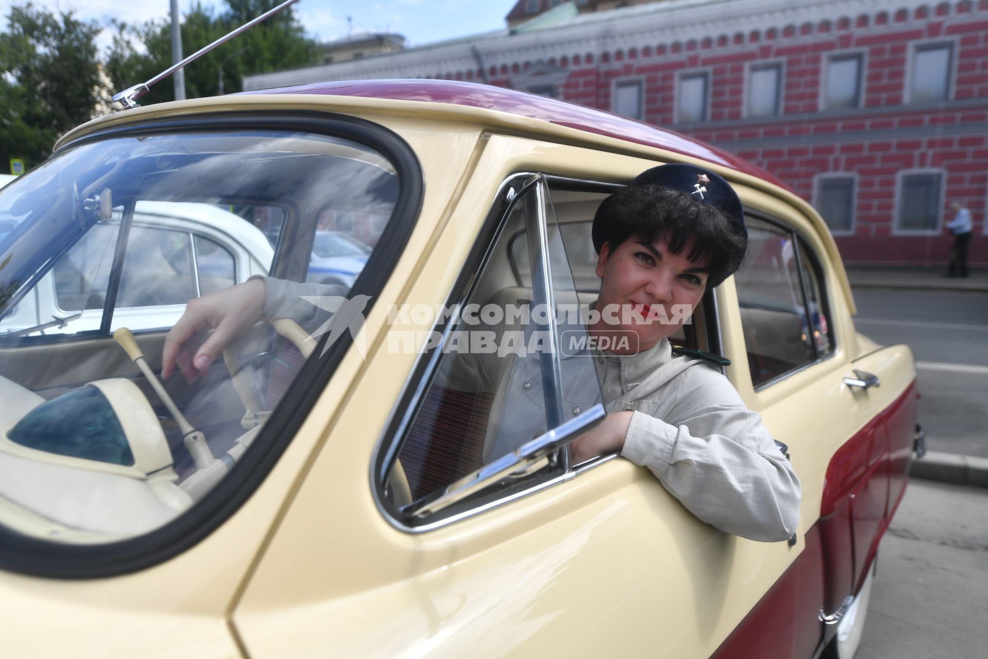 Парад ретро трамваев в Москве